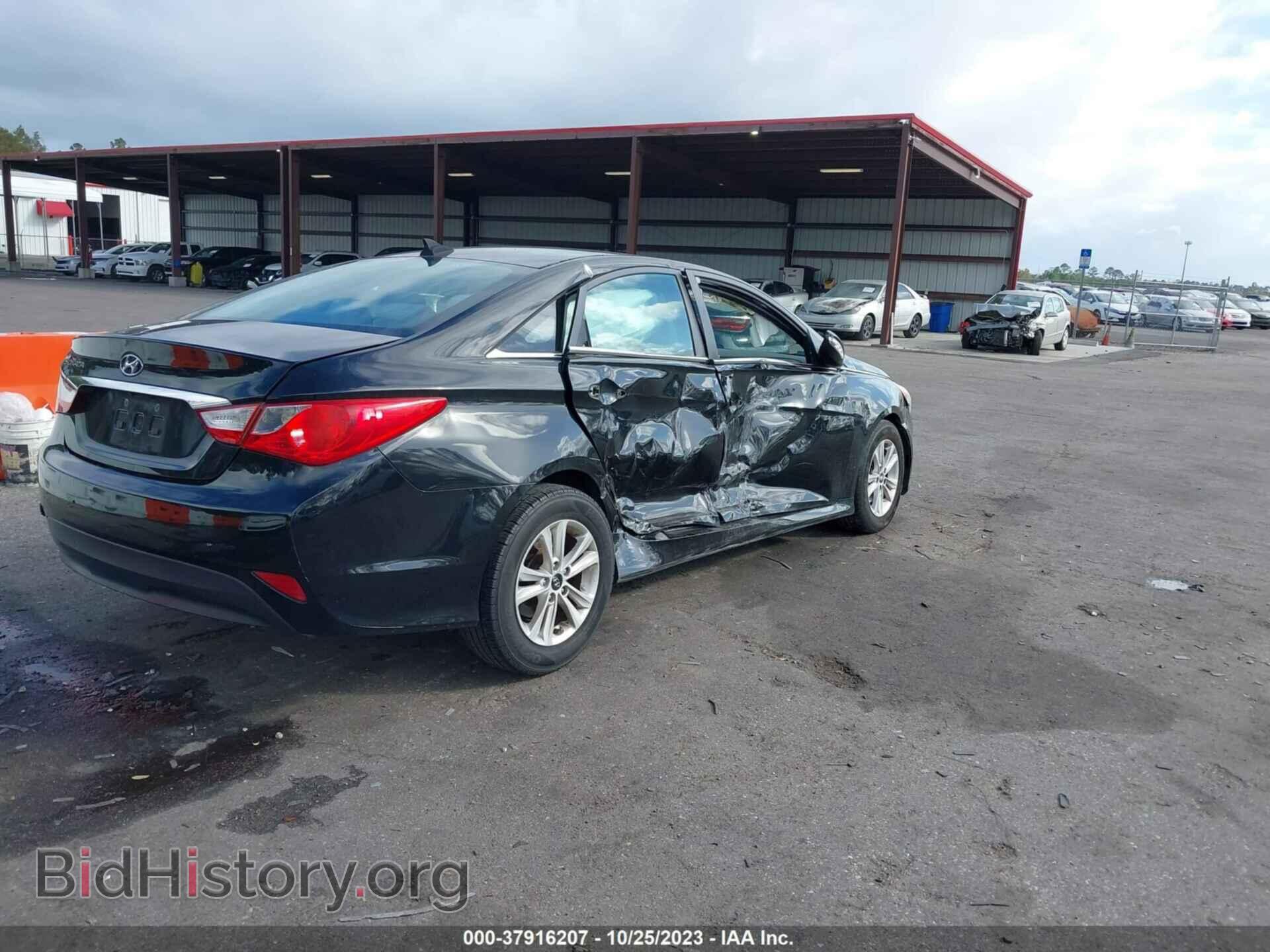 2014 HYUNDAI SONATA - VIN: 5NPEB4ACXEH832830 - Фото 4