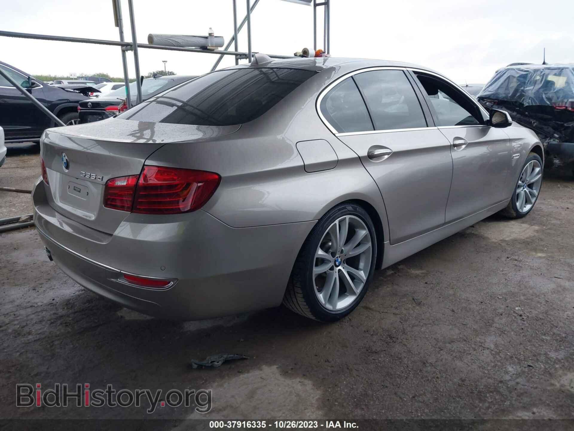 2015 BMW 535D - VIN: WBAXA5C50FD691237 - Фото 4