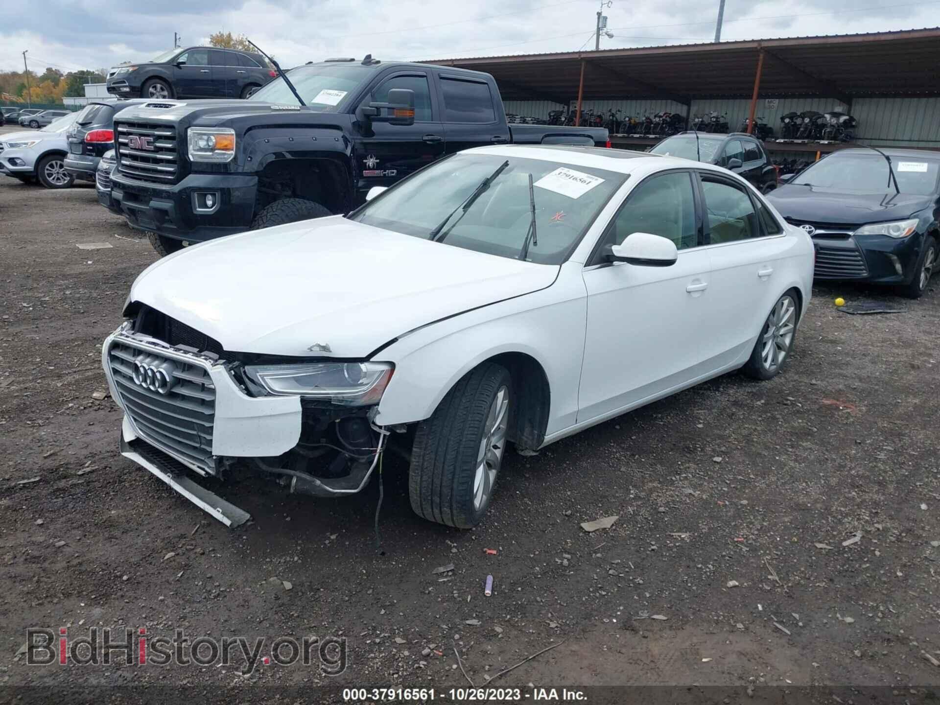 2013 AUDI A4 - VIN: WAUFFAFL0DN044585 - Photo 2