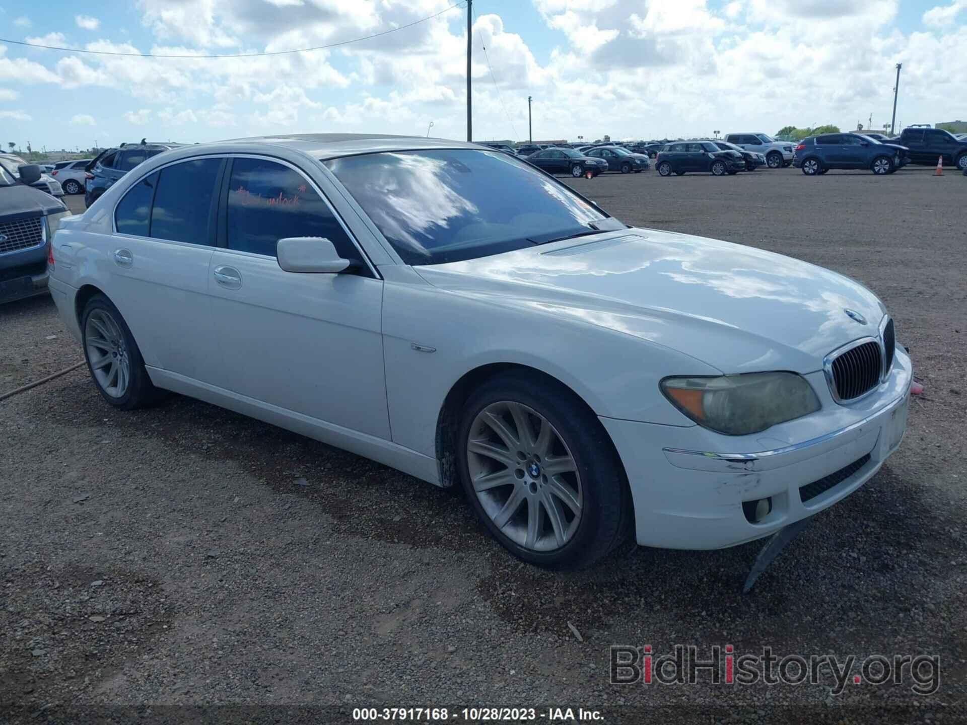 Photo WBAHL835X7DT09409 - BMW 7 SERIES 2007