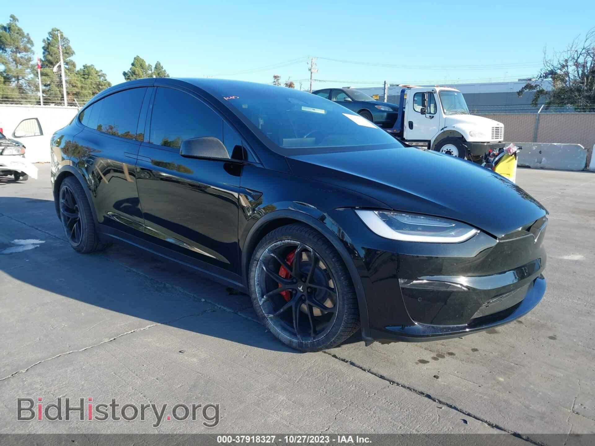 Photo 7SAXCBE62NF337876 - TESLA MODEL X 2022