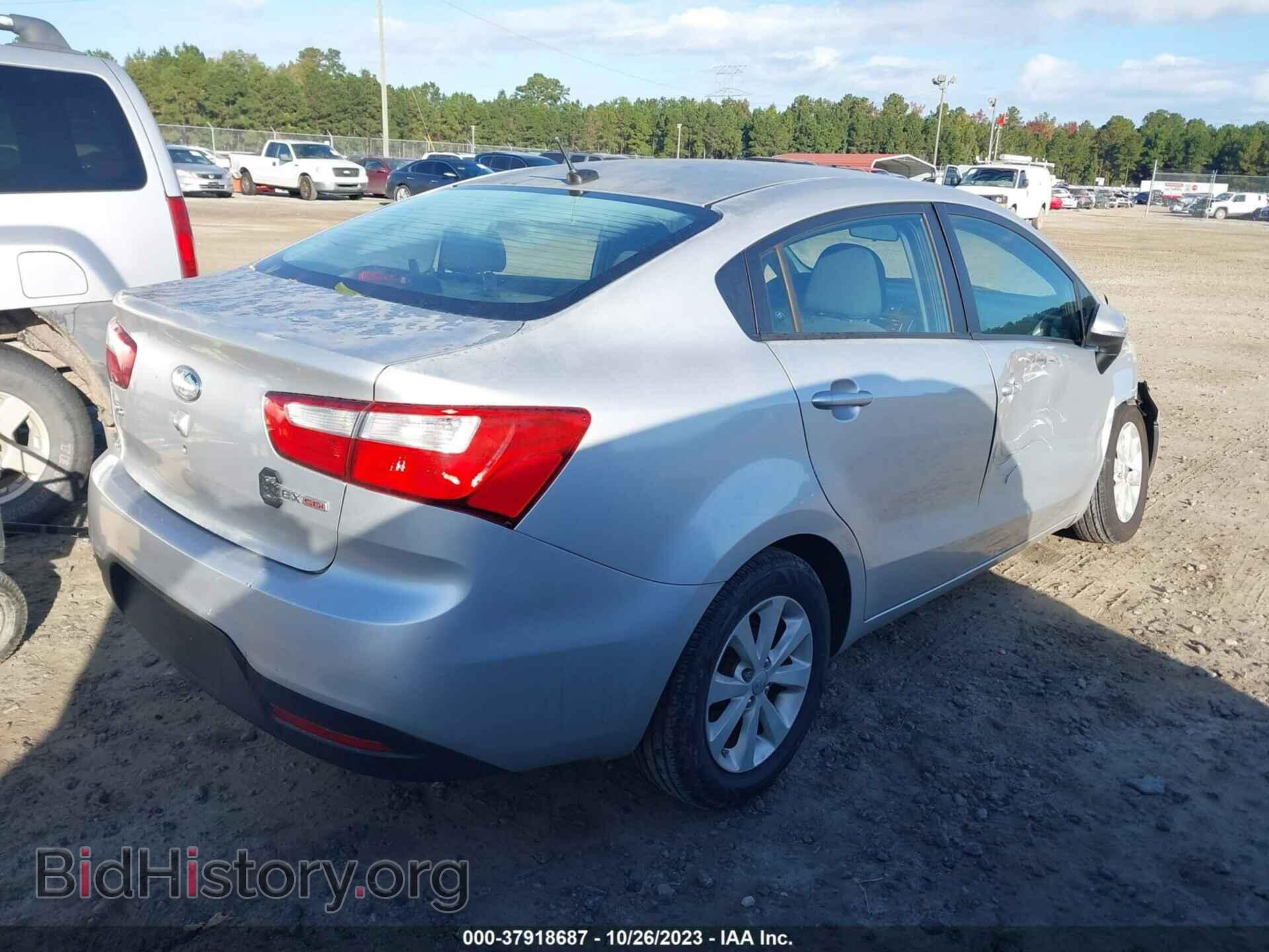2013 KIA RIO - VIN: KNADN4A37D6318085 - Фото 4