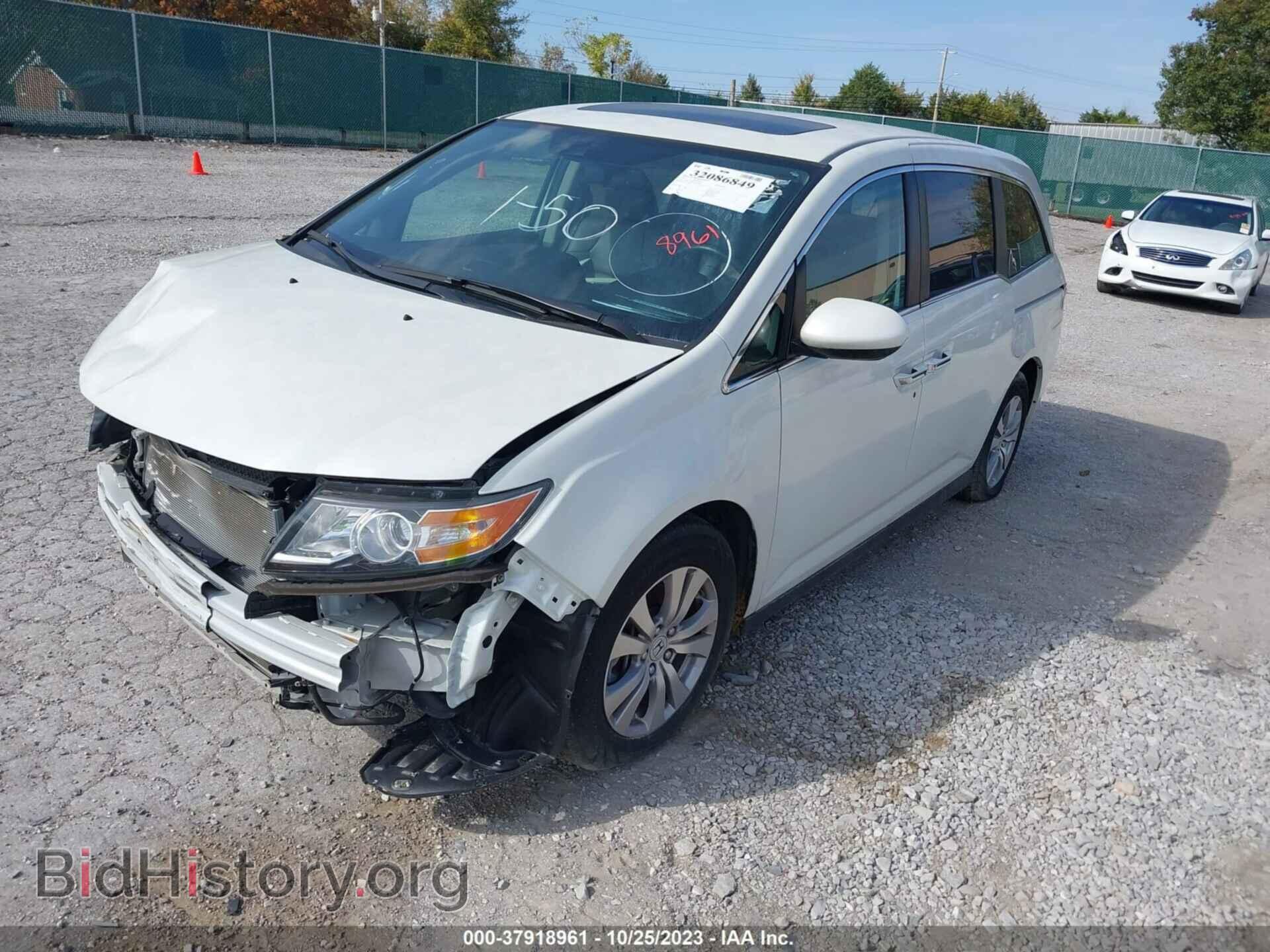 2017 HONDA ODYSSEY - VIN: 5FNRL5H62HB007257 - Фото 2