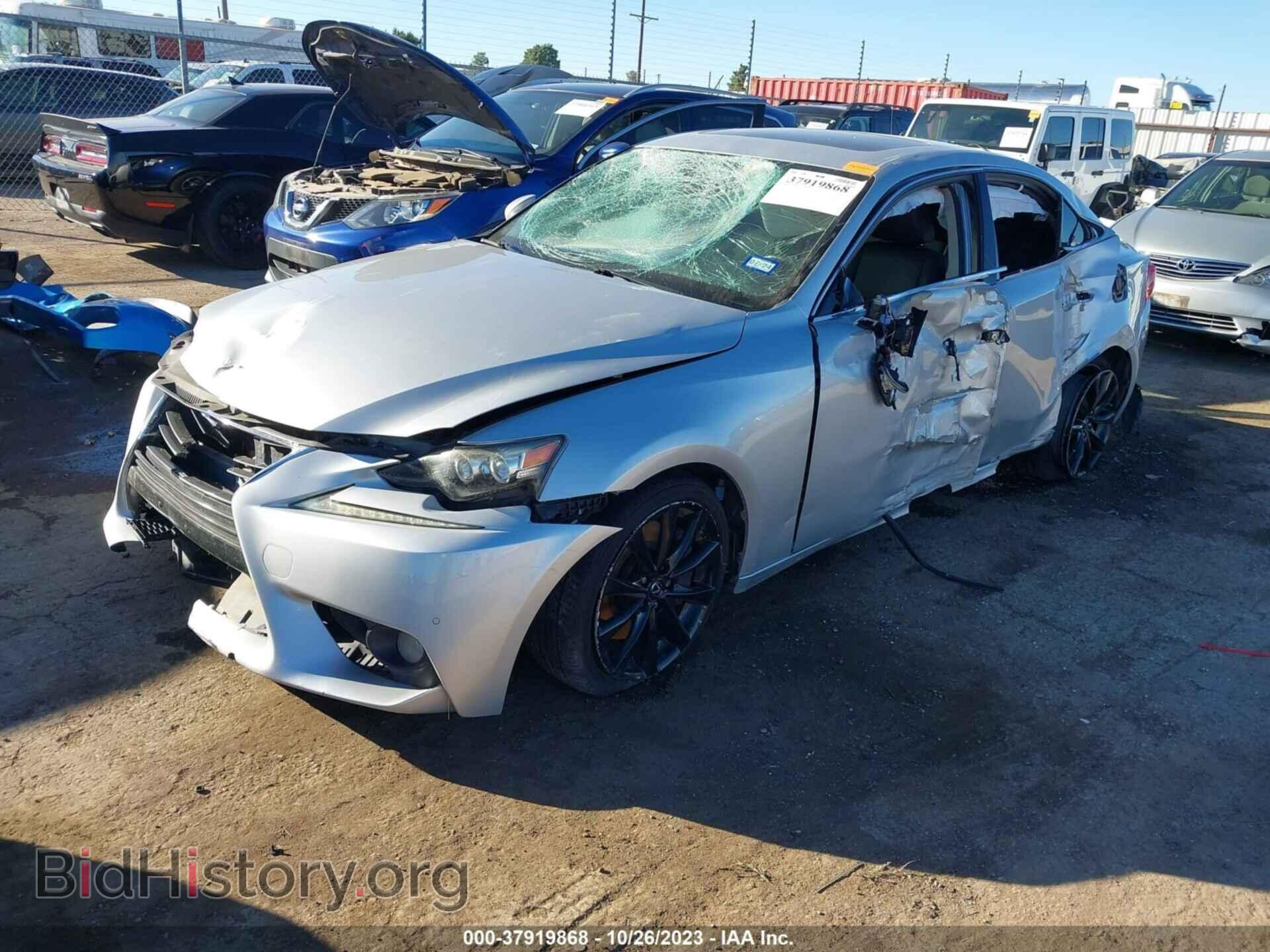 2014 LEXUS IS 350 - VIN: JTHBE1D28E5002342 - Фото 2