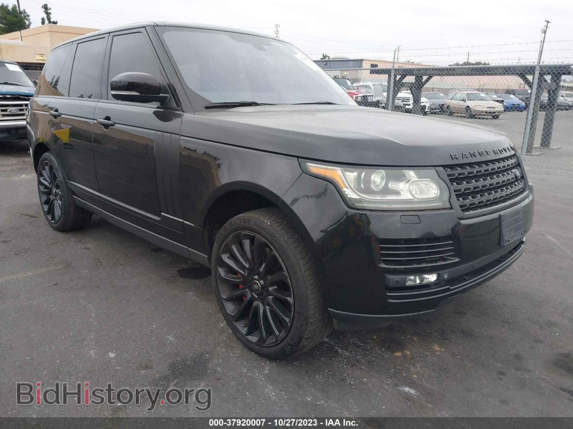 Photo SALGS2TF9EA181470 - LAND ROVER RANGE ROVER 2014