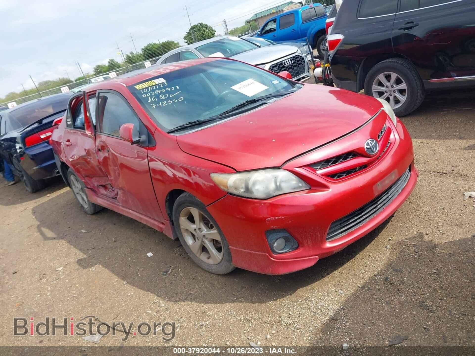 Фотография 2T1BU4EE4BC742550 - TOYOTA COROLLA 2011