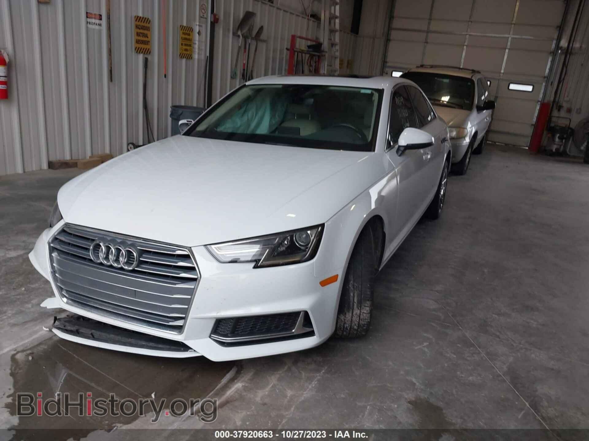 2019 AUDI A4 - VIN: WAUGMAF44KA043530 - Фото 2