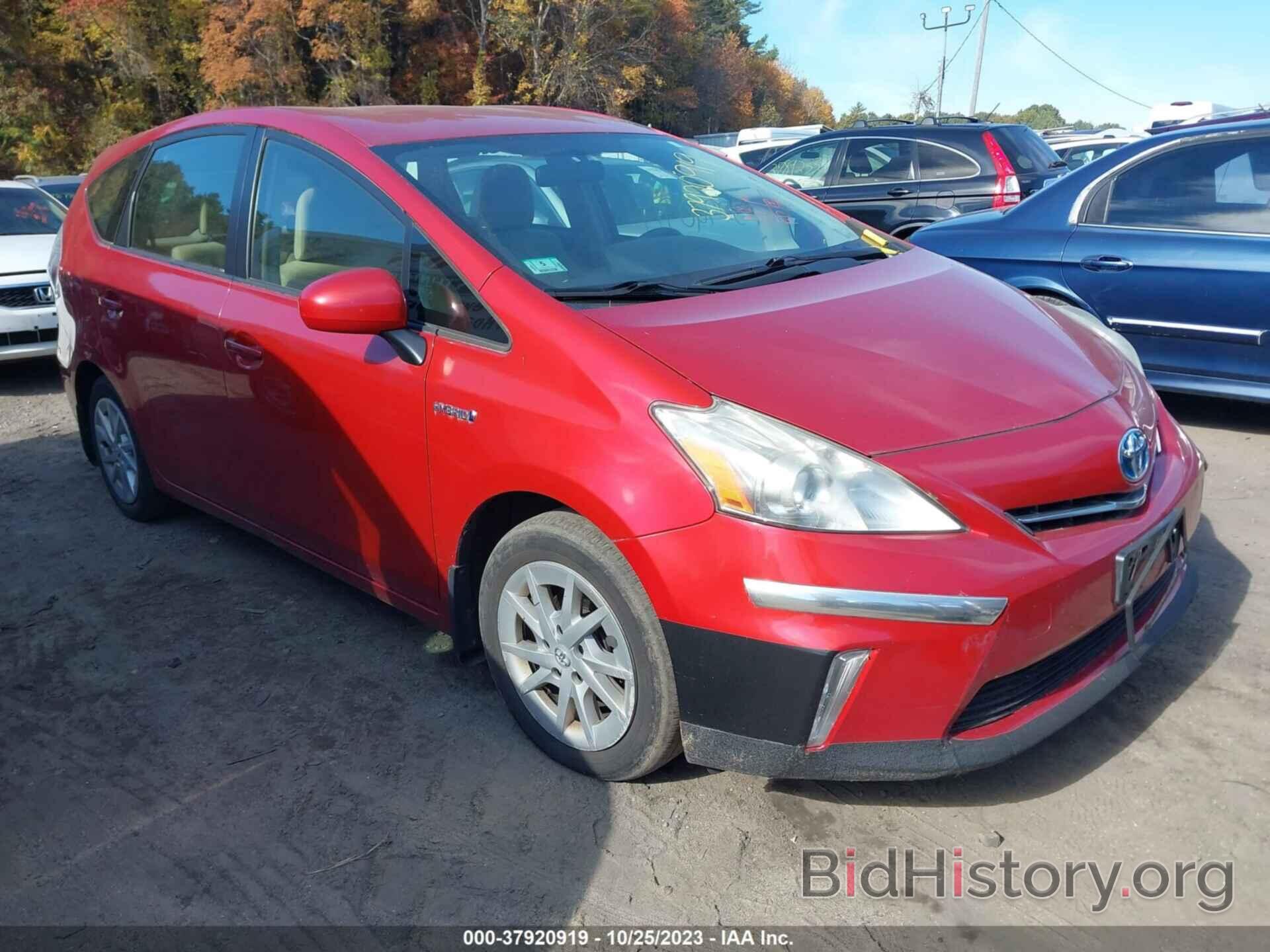 Photo JTDZN3EU7C3093799 - TOYOTA PRIUS V 2012