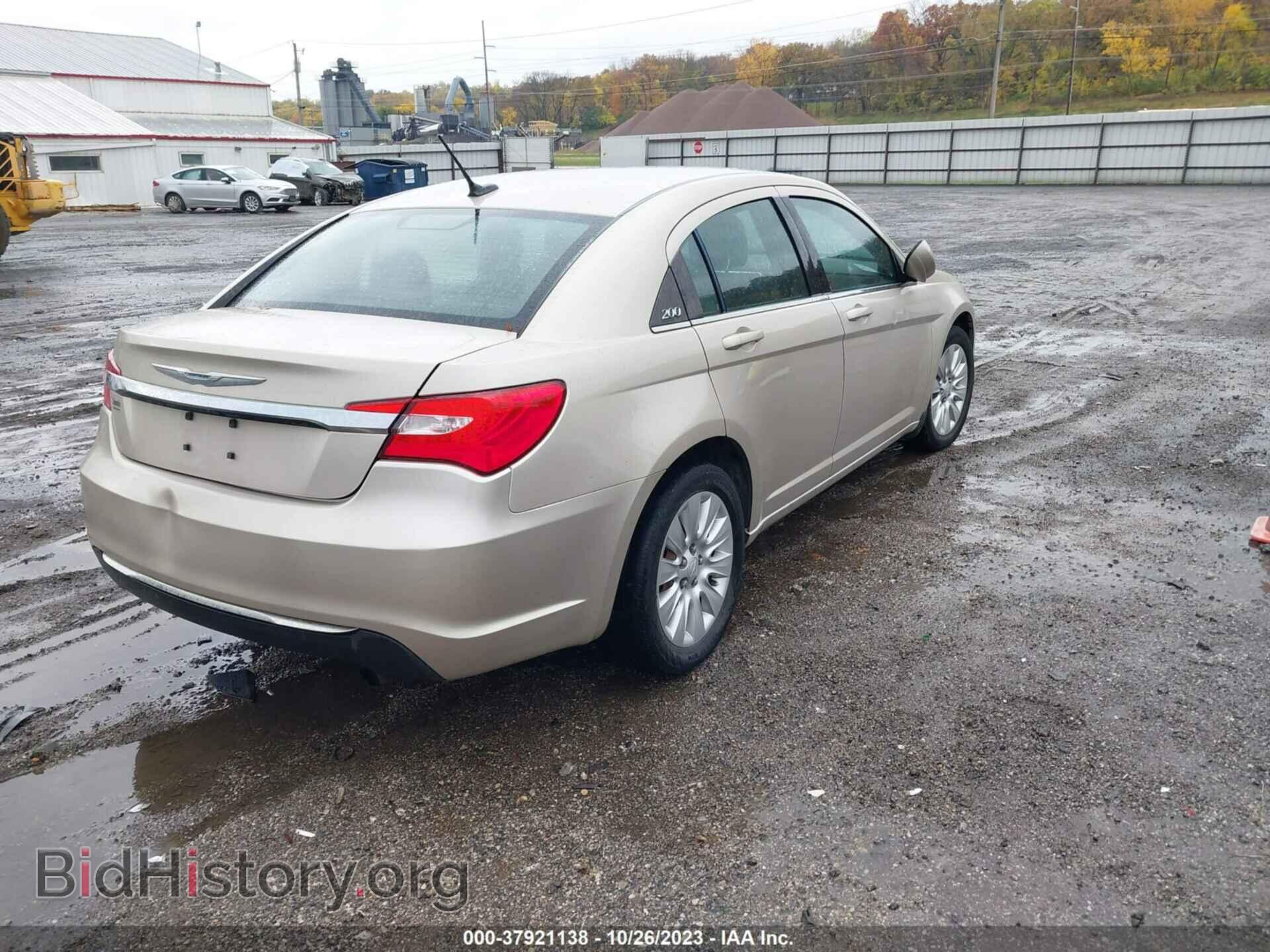 2013 CHRYSLER 200 - VIN: 1C3CCBAB5DN734078 - Photo 4
