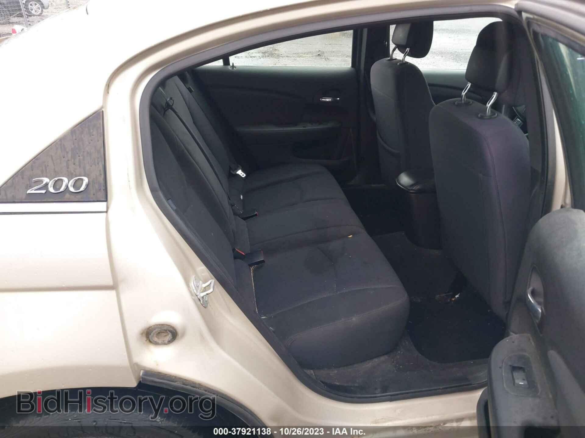 2013 CHRYSLER 200 - VIN: 1C3CCBAB5DN734078 - Photo 8