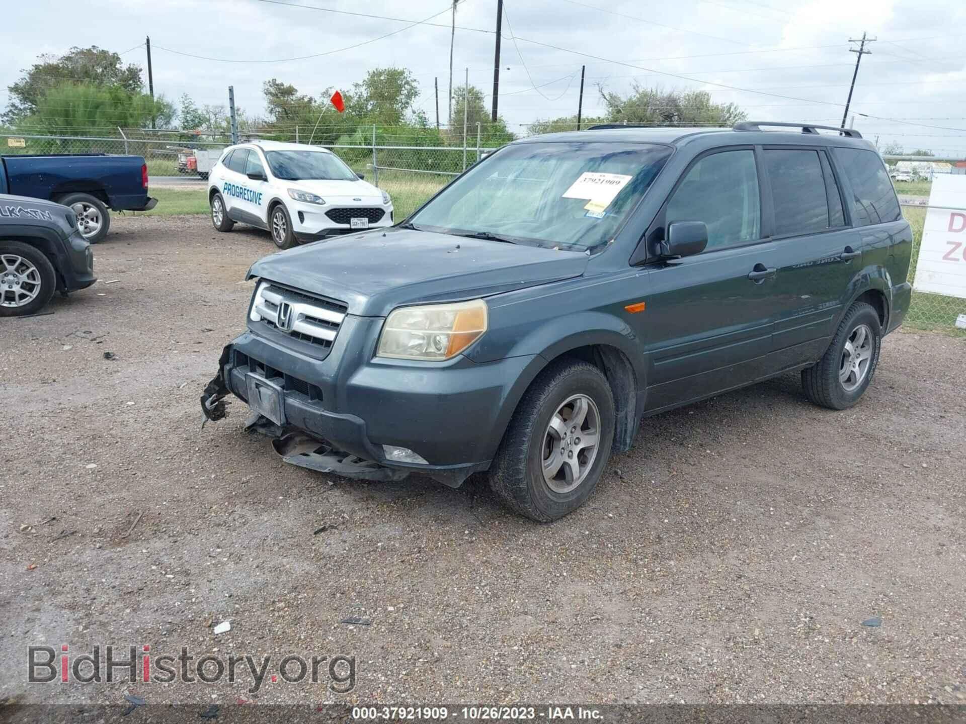 2006 HONDA PILOT - VIN: 5FNYF28596B015877 - Фото 2