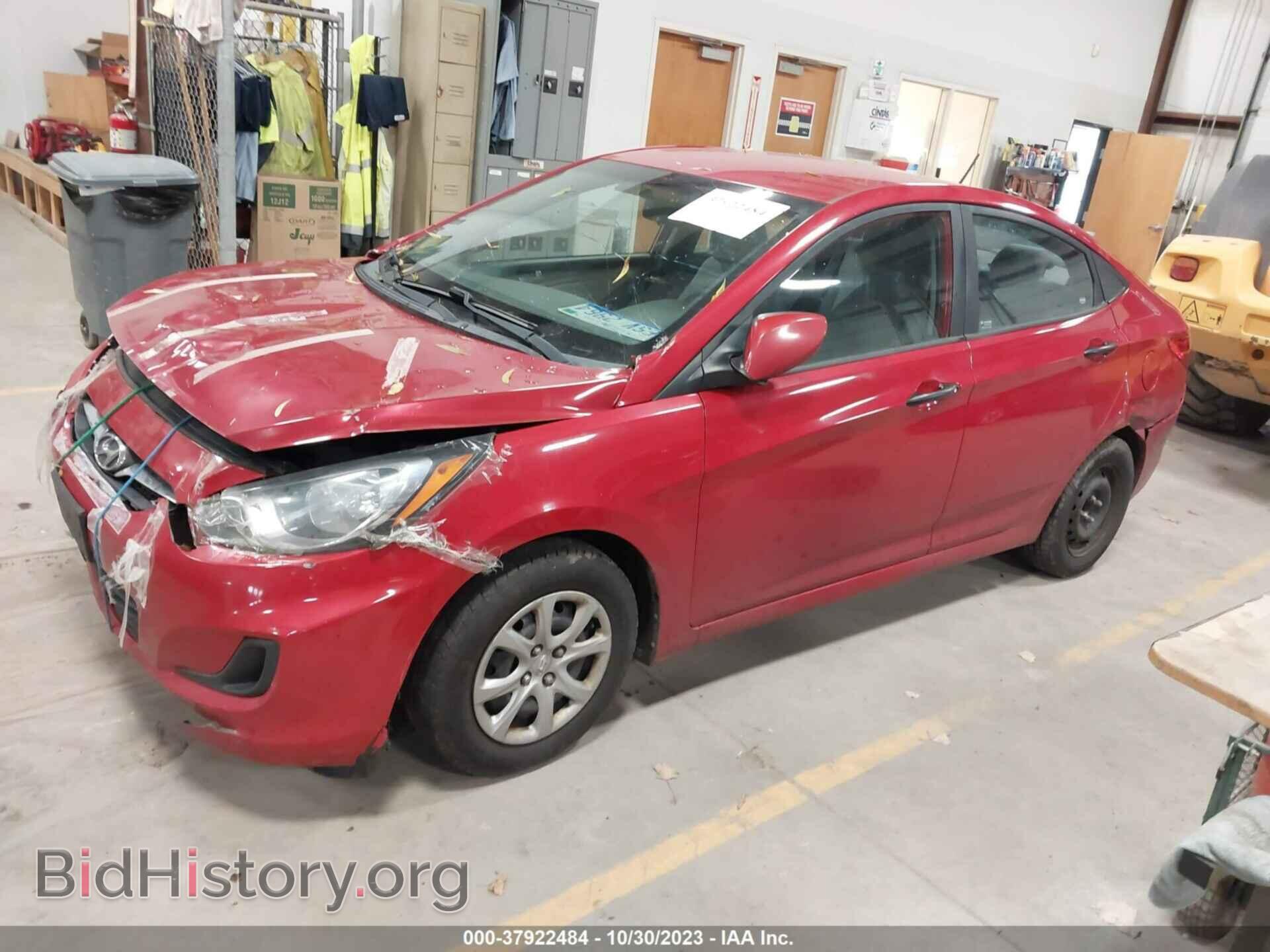 2012 HYUNDAI ACCENT - VIN: KMHCT4AEXCU073665 - Фото 2