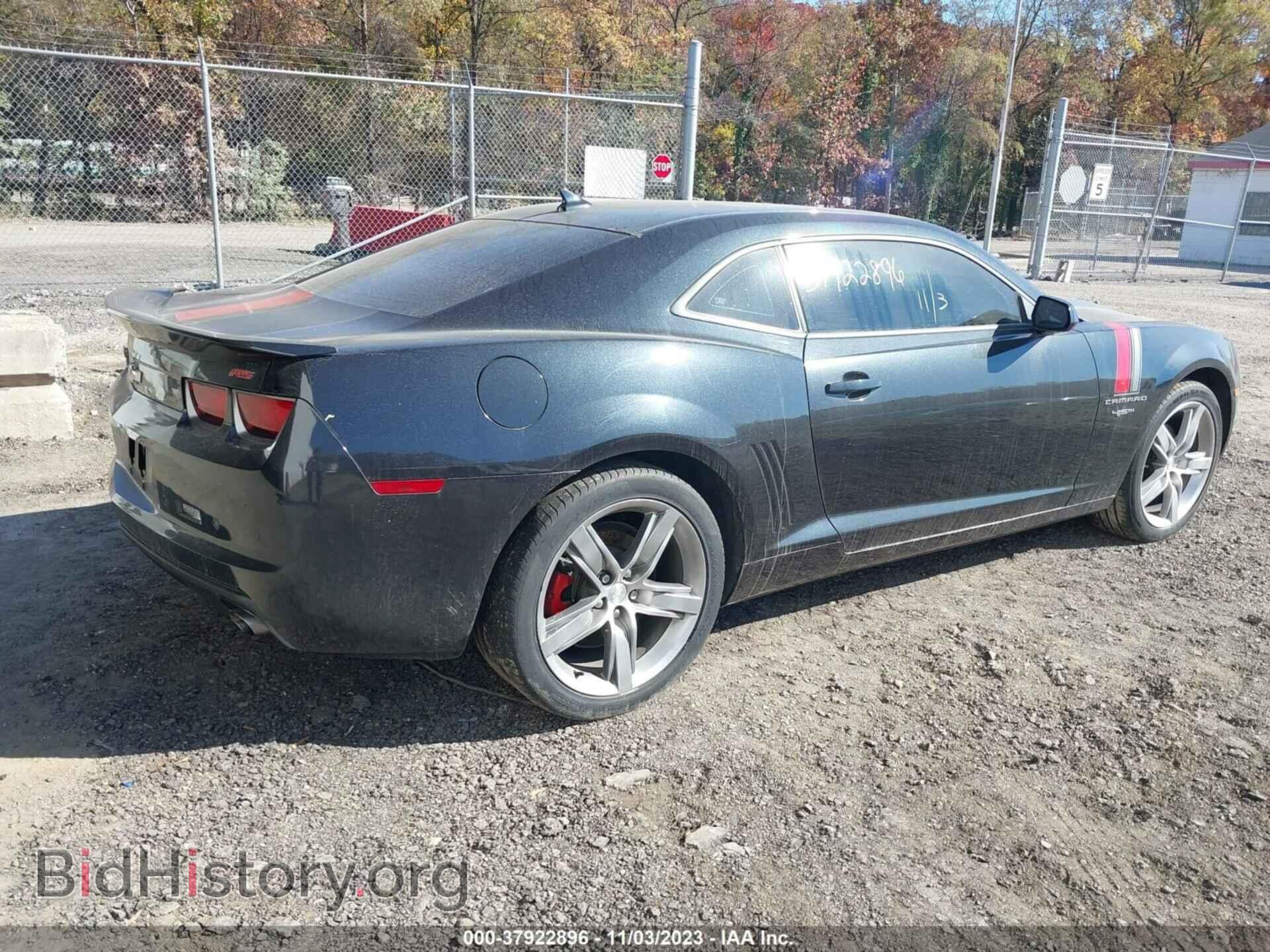 2012 CHEVROLET CAMARO - VIN: 2G1FC1E35C9106344 - Фото 4