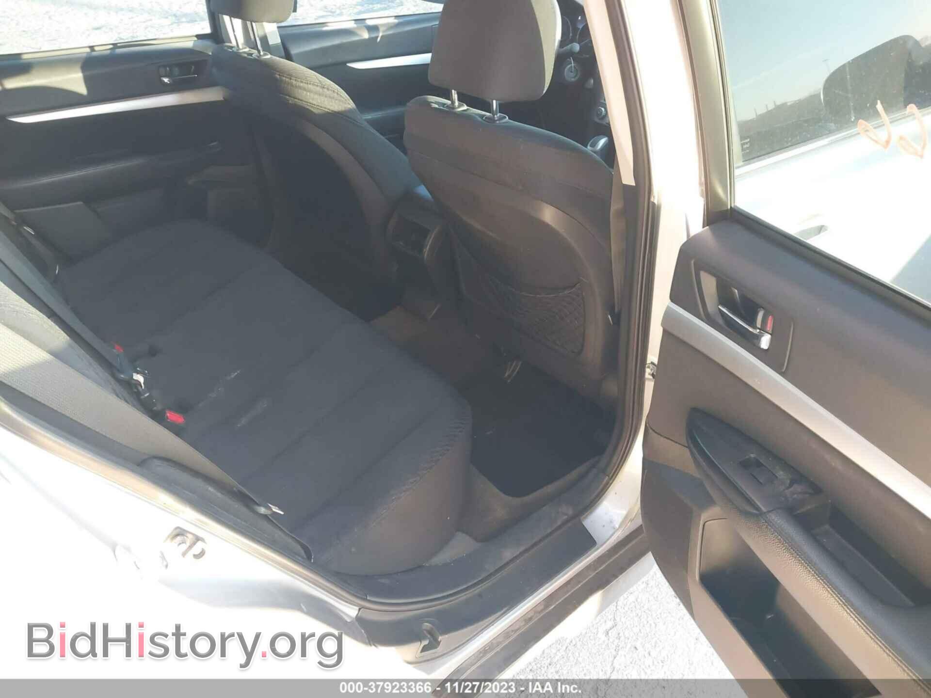 2012 SUBARU OUTBACK - VIN: 4S4BRBAC3C3278280 - Фото 8