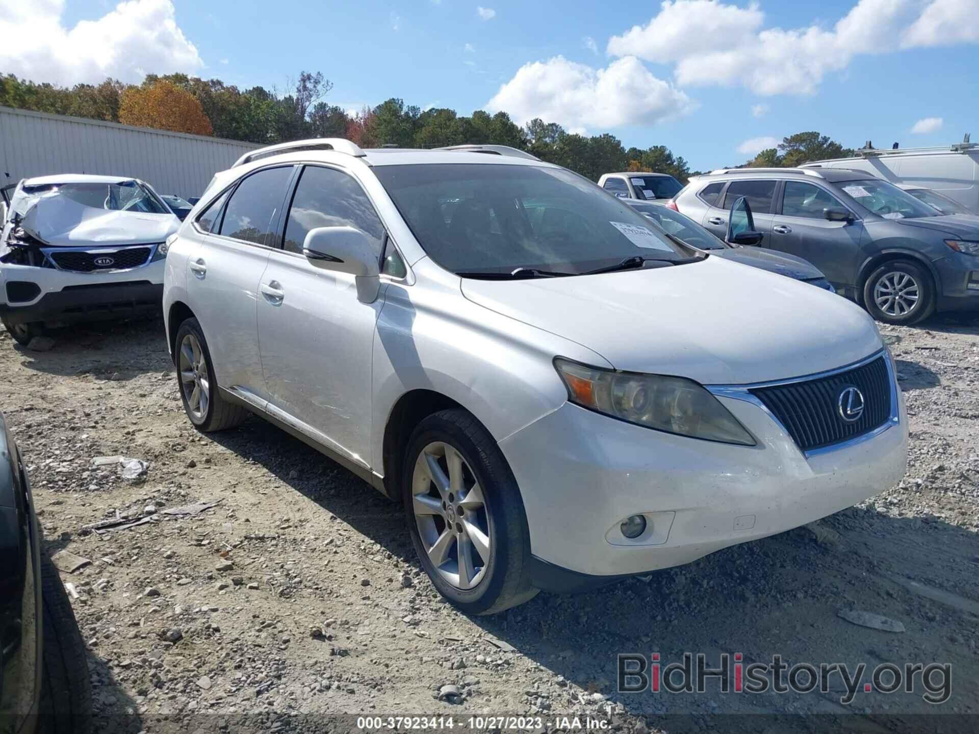 Photo JTJZK1BA9A2407945 - LEXUS RX 350 2010