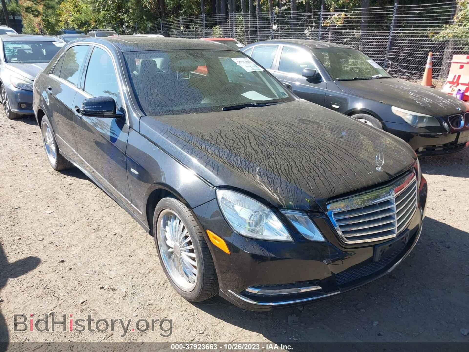 Photo WDDHF2EBXCA640101 - MERCEDES-BENZ E-CLASS 2012