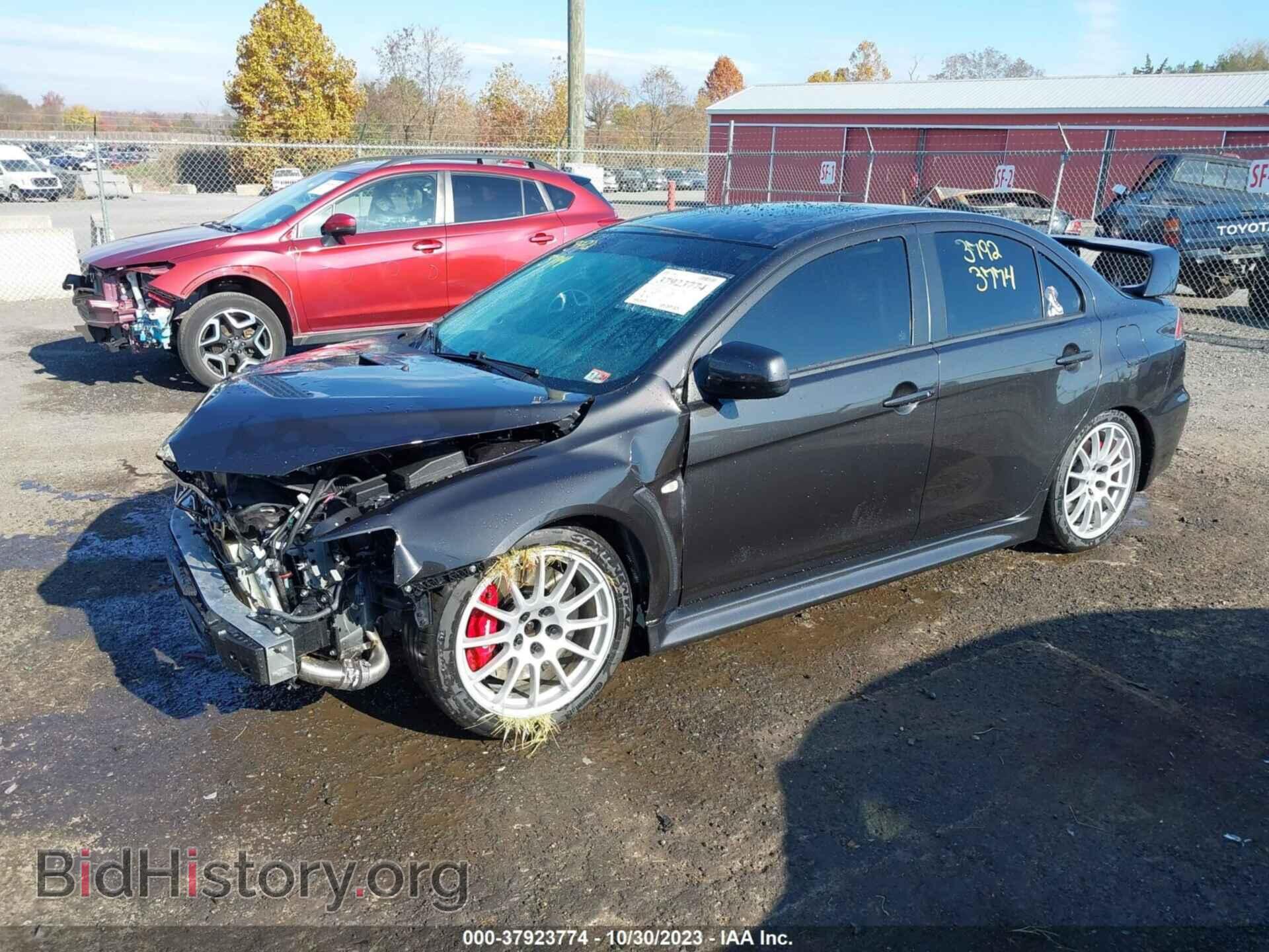 2013 MITSUBISHI LANCER EVOLUTION - VIN: JA32W8FV0DU005169 - Photo 2