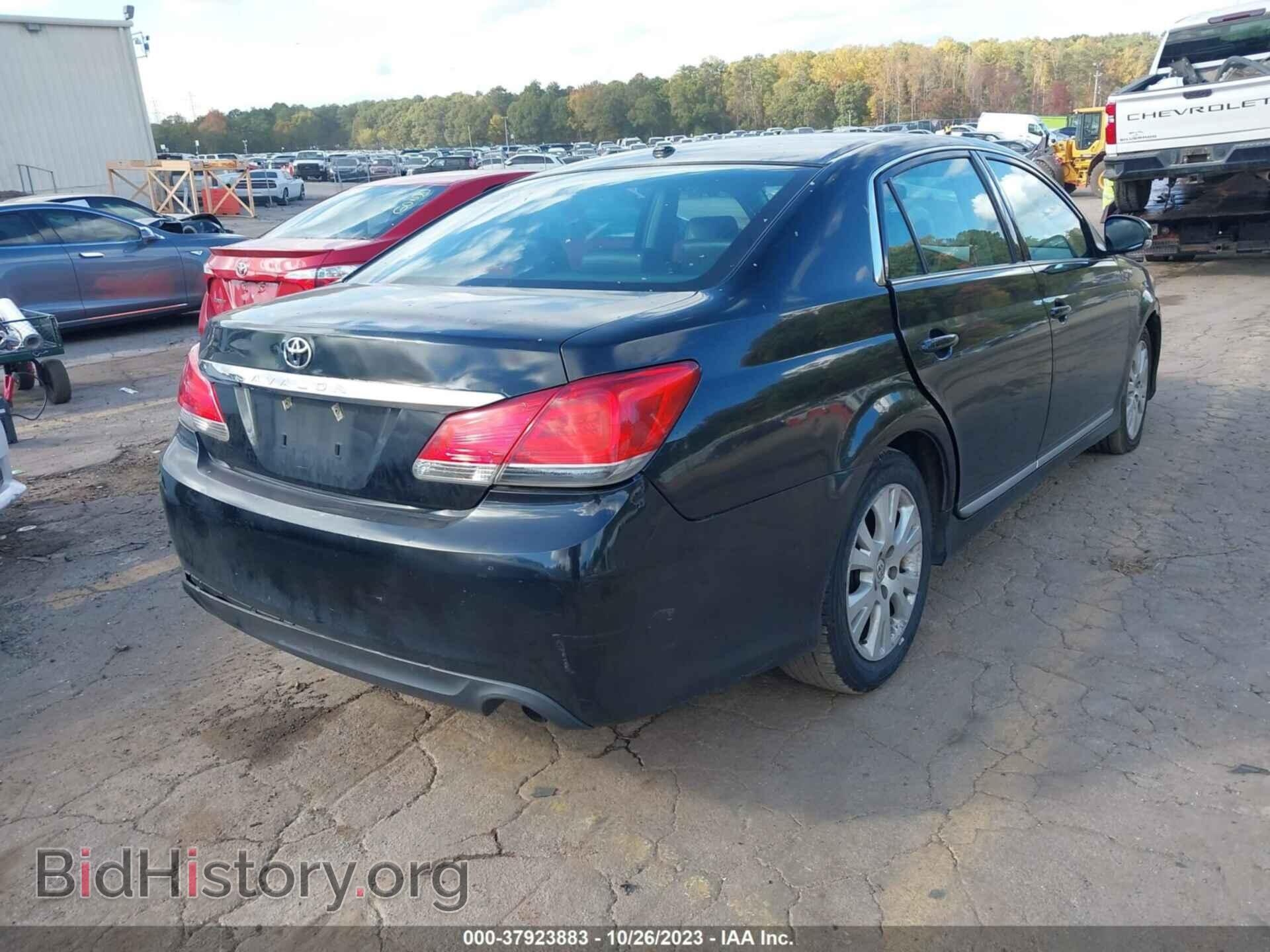 2012 TOYOTA AVALON - VIN: 4T1BK3DB7CU466517 - Фото 4