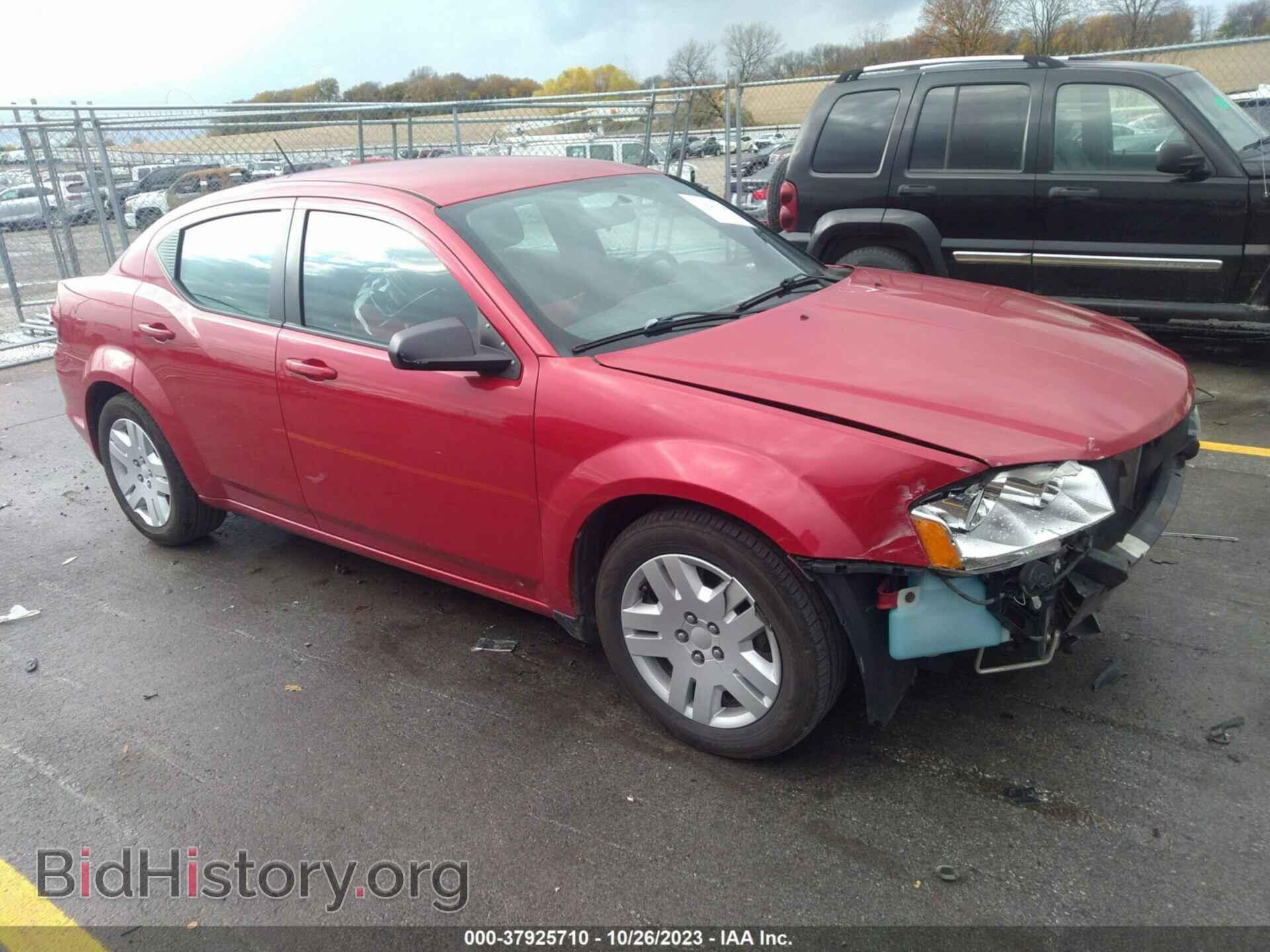 Фотография 1C3CDZAG4DN751018 - DODGE AVENGER 2013