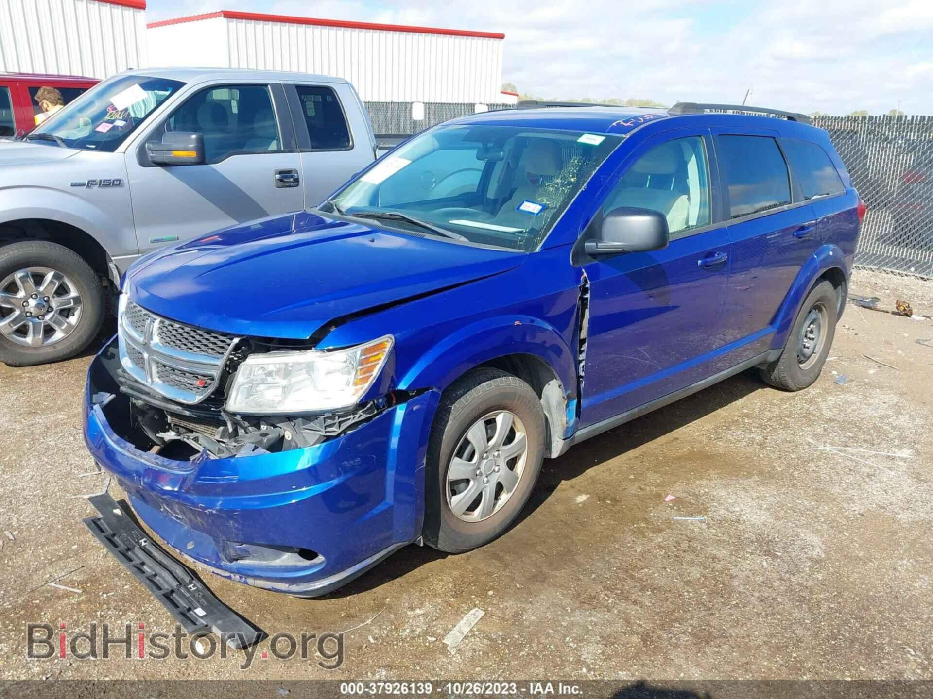 2012 DODGE JOURNEY - VIN: 3C4PDCAB8CT330111 - Фото 2