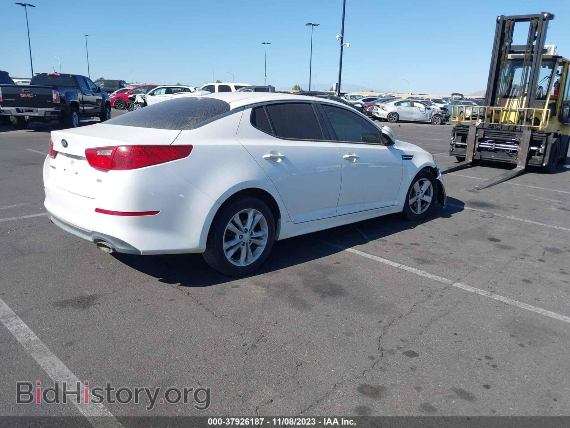 2015 KIA OPTIMA - VIN: KNAGM4A71F5643164 - Фото 4