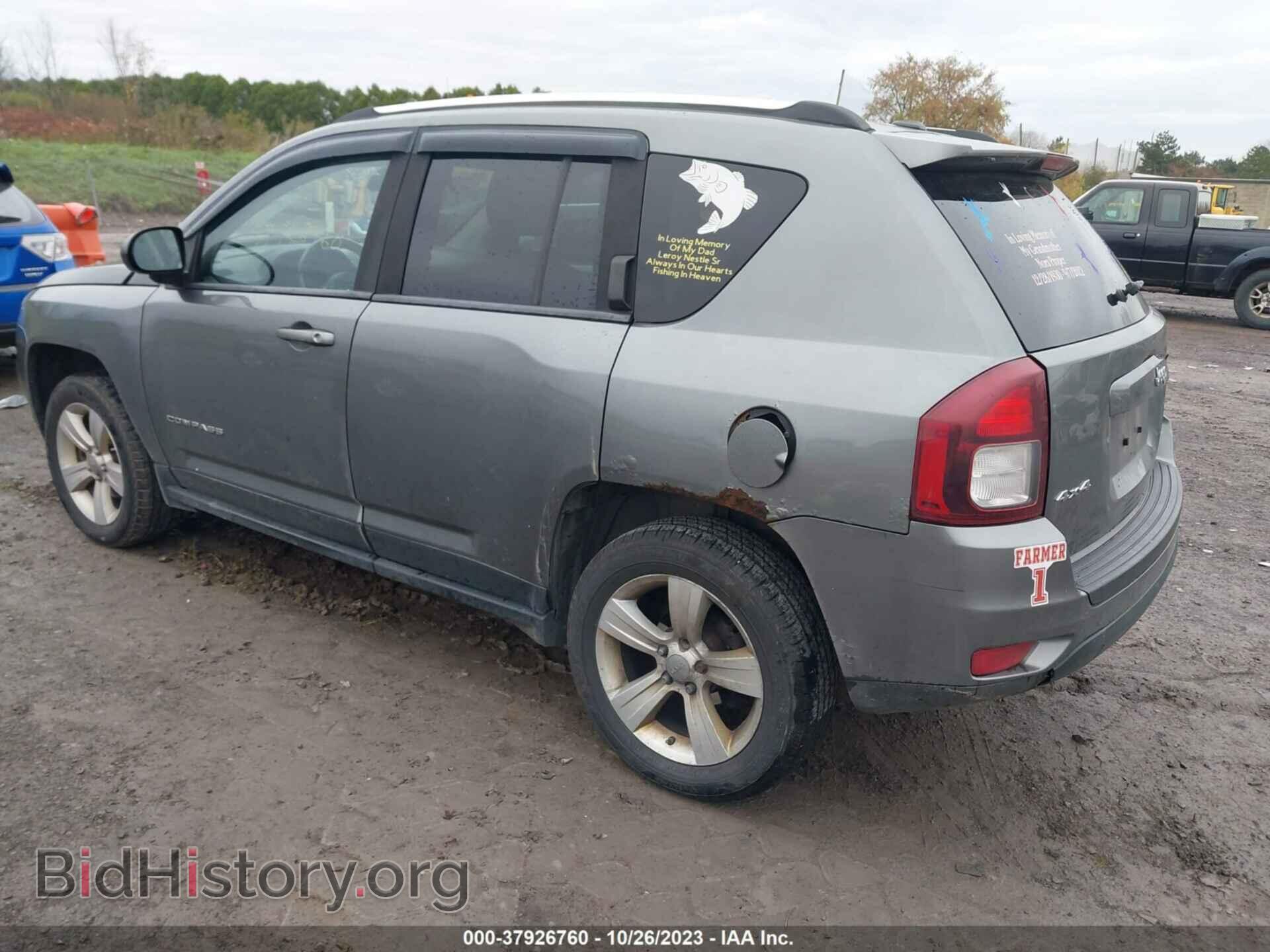 2012 JEEP COMPASS - VIN: 1C4NJDEB4CD564140 - Фото 3