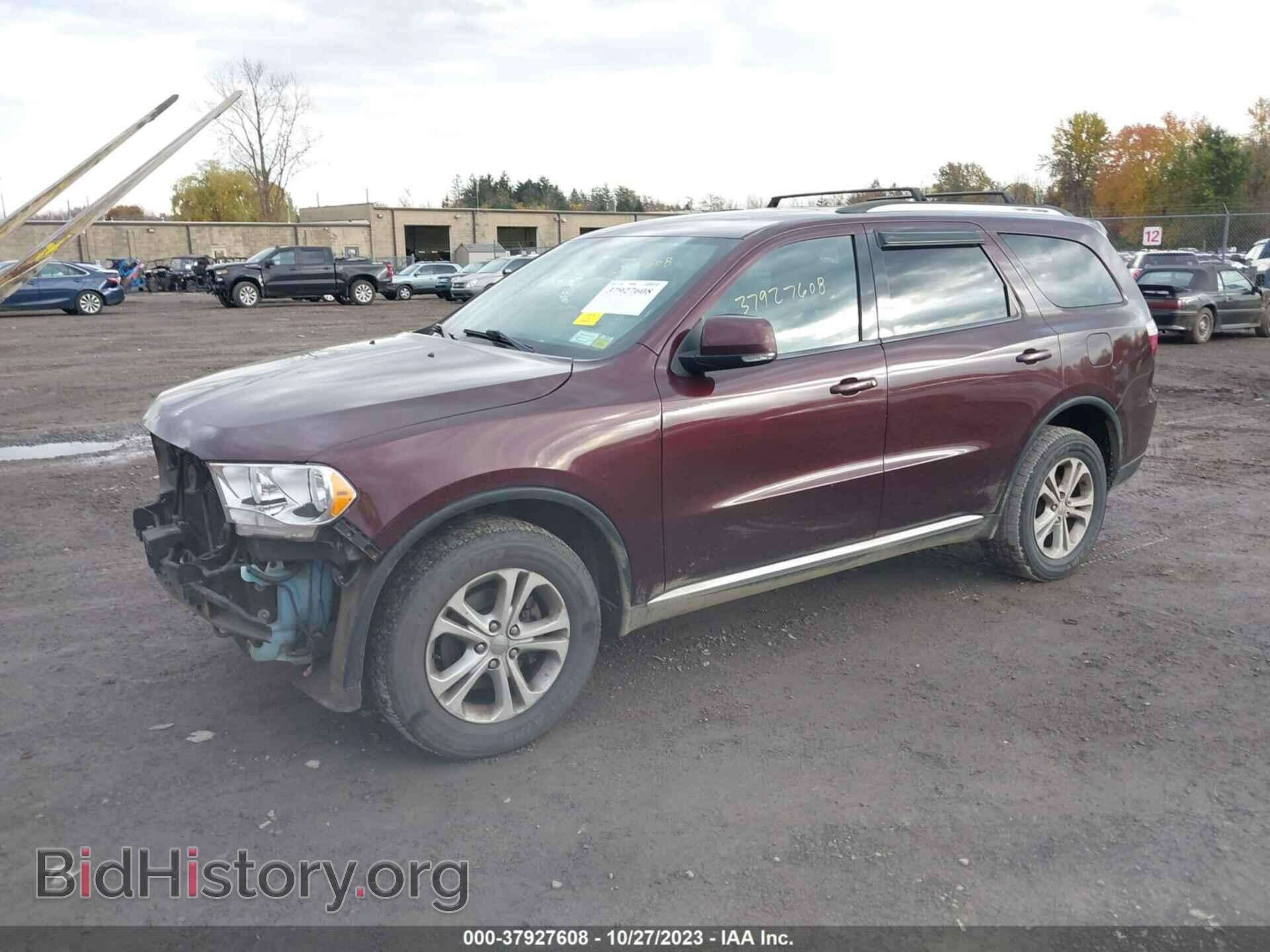 2012 DODGE DURANGO - VIN: 1C4RDJDG9CC336497 - Фото 2