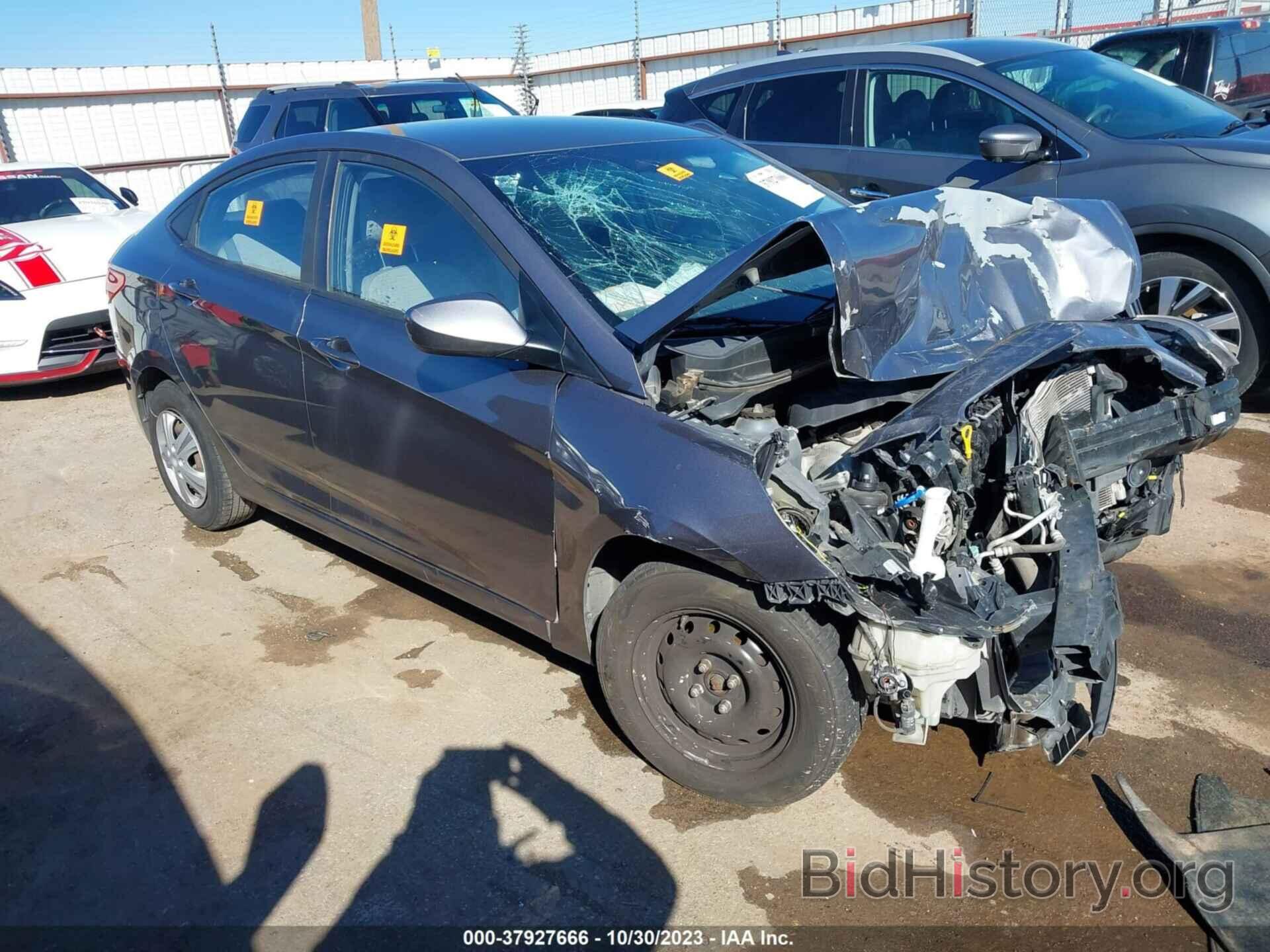 Photo KMHCT4AE7GU124352 - HYUNDAI ACCENT 2016