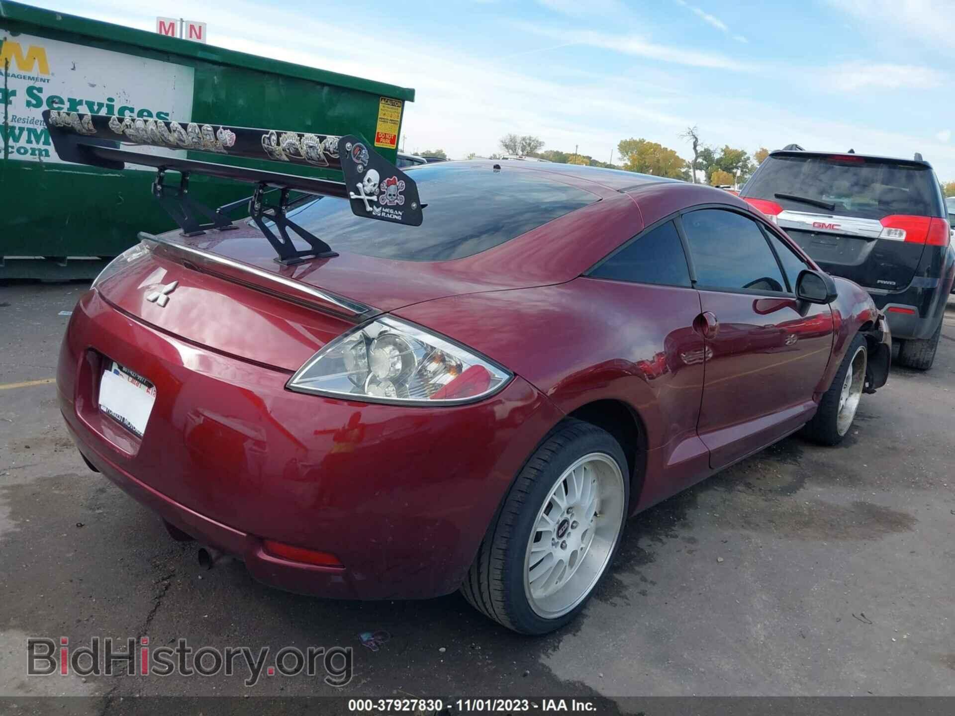 2007 MITSUBISHI ECLIPSE - VIN: 4A3AK24F17E051011 - Photo 4