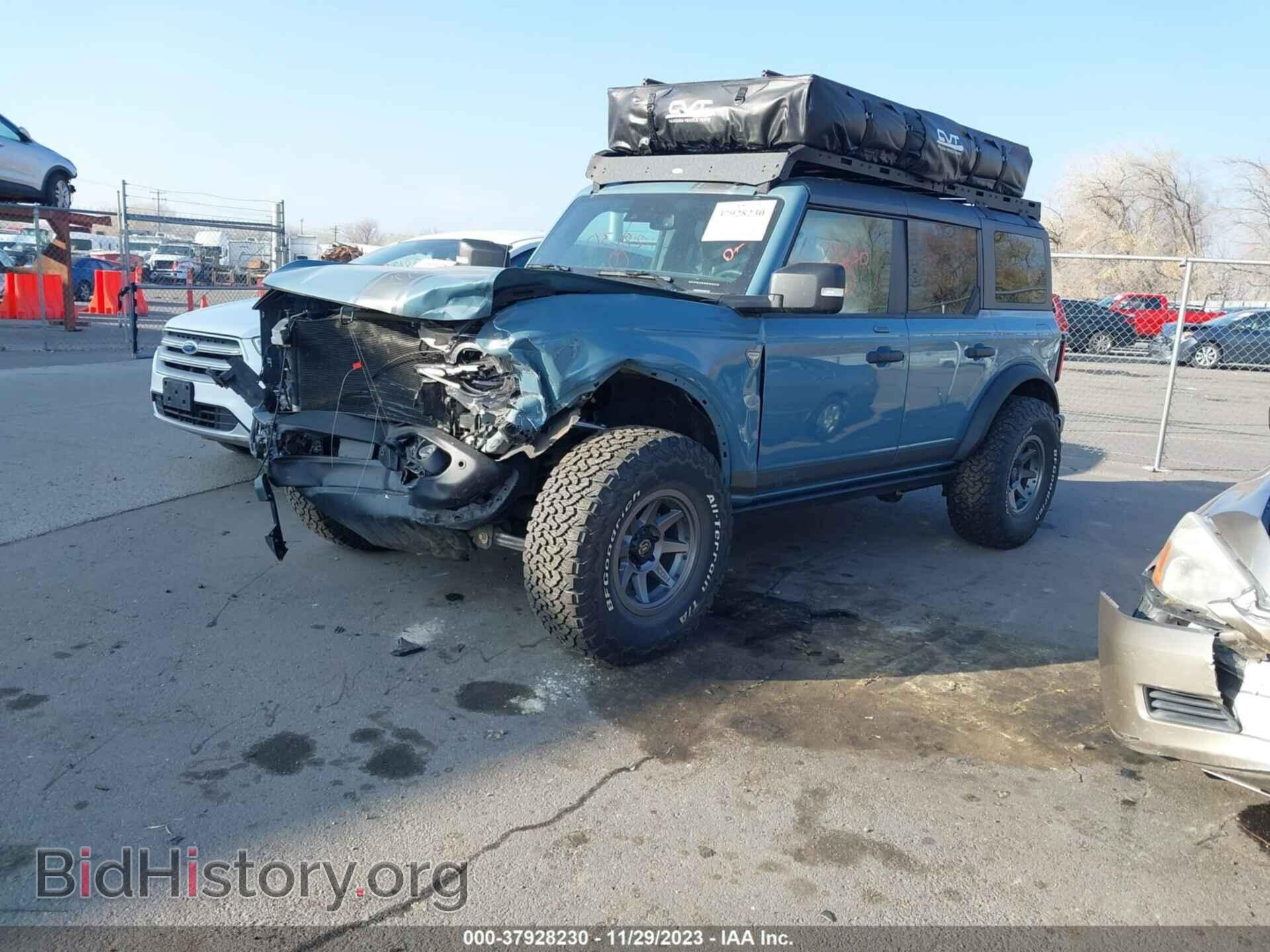 2023 FORD BRONCO - VIN: 1FMEE5DPXPLB39312 - Фото 2