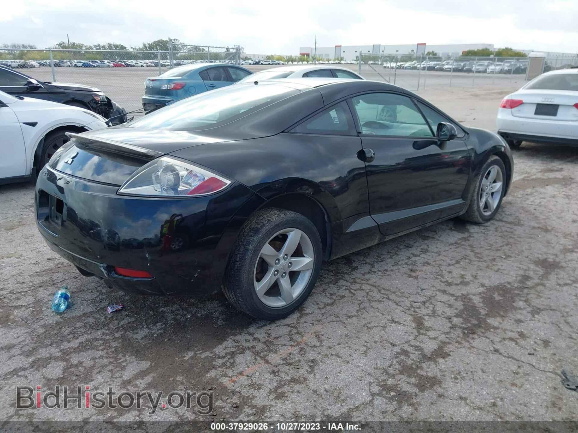 2007 MITSUBISHI ECLIPSE - VIN: 4A3AK24F67E053949 - Photo 4