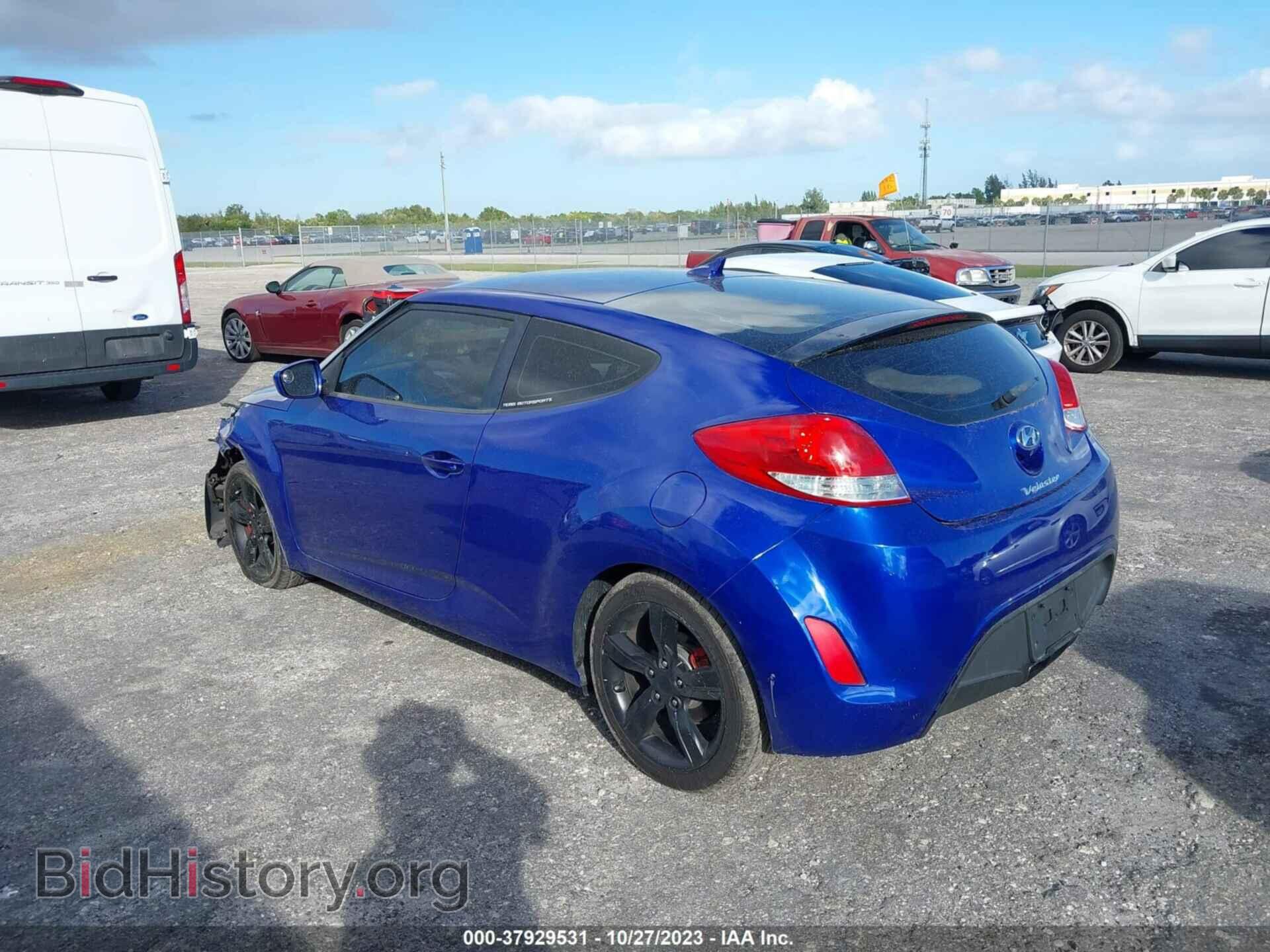 2014 HYUNDAI VELOSTER - VIN: KMHTC6AD2EU194020 - Фото 3