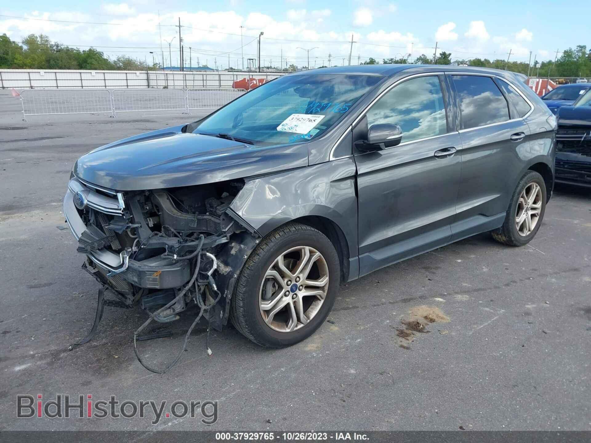 2015 FORD EDGE - VIN: 2FMTK3K94FBB22528 - Photo 2