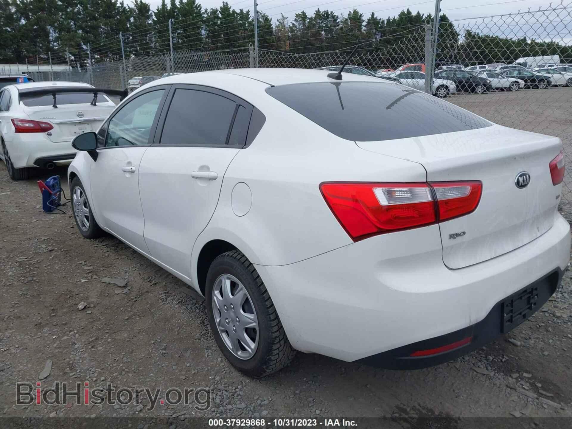 2014 KIA RIO - VIN: KNADM4A33E6370172 - Фото 3
