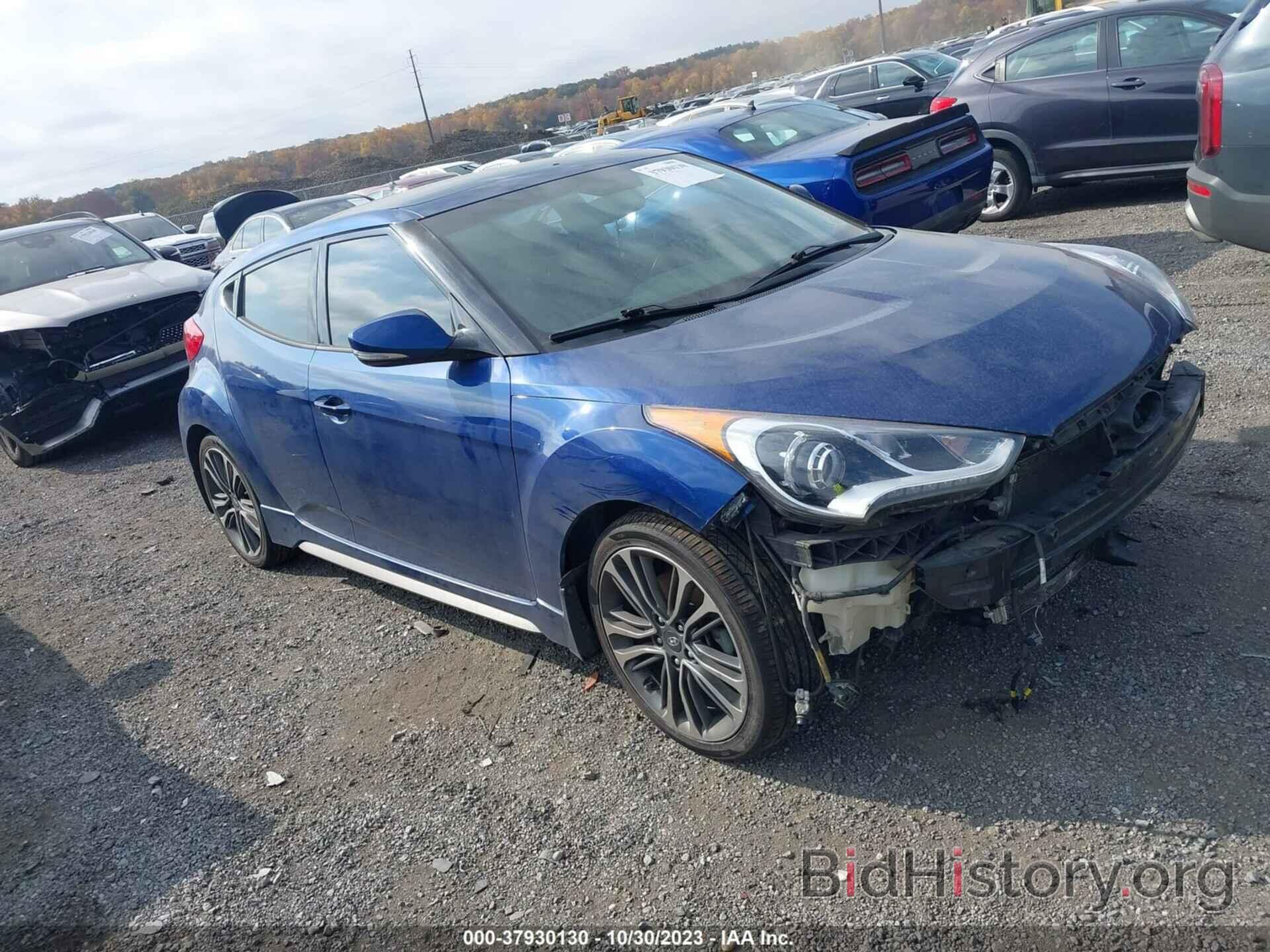 Photo KMHTC6AE9GU284941 - HYUNDAI VELOSTER 2016