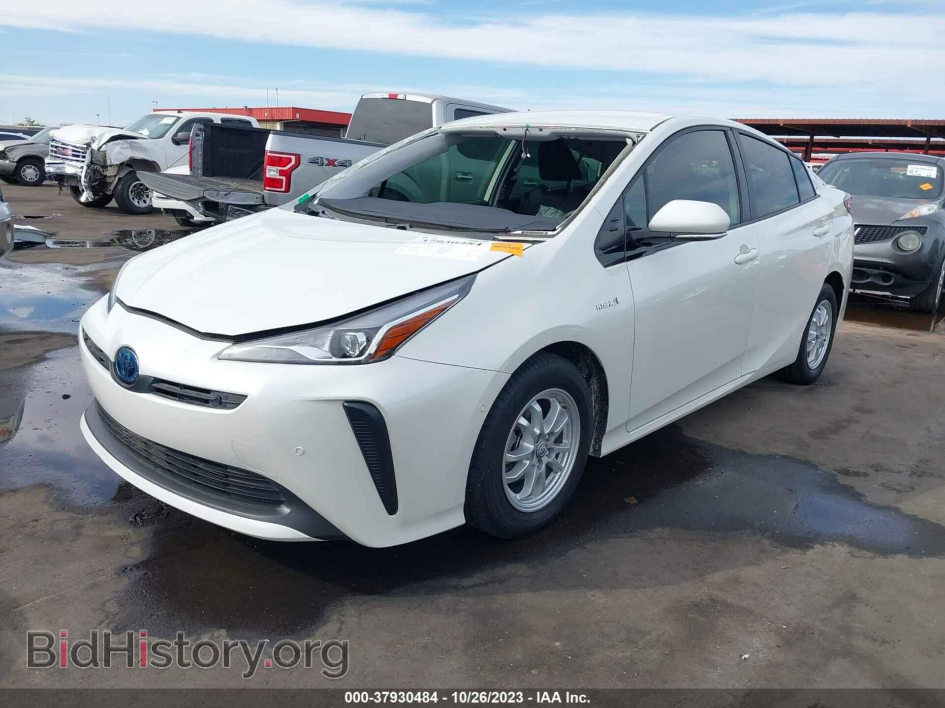 2019 TOYOTA PRIUS - VIN: JTDKARFU4K3080098 - Фото 2