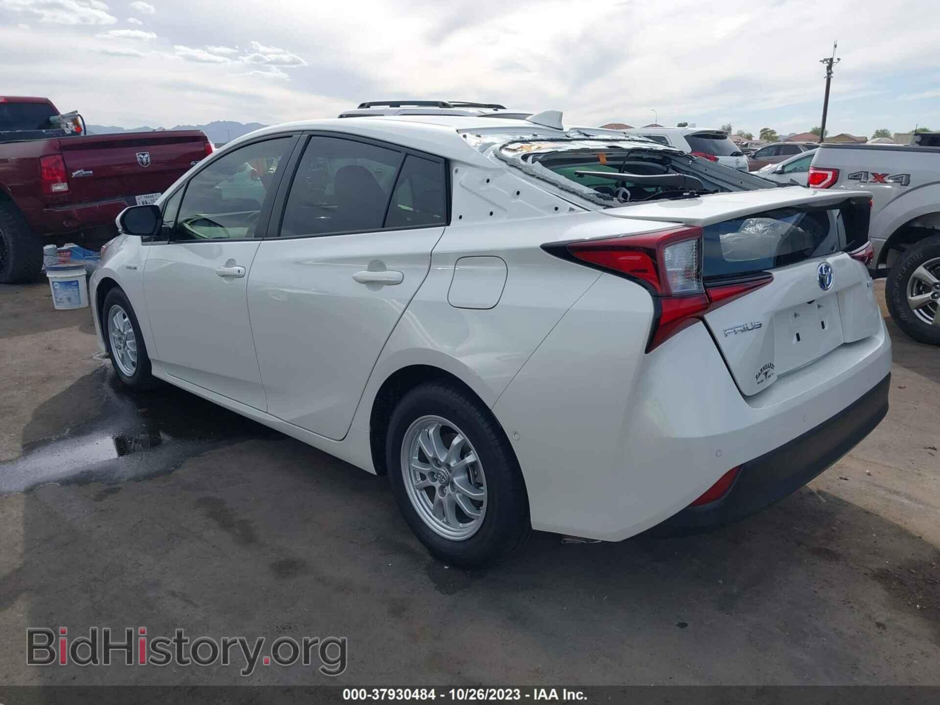 2019 TOYOTA PRIUS - VIN: JTDKARFU4K3080098 - Фото 3