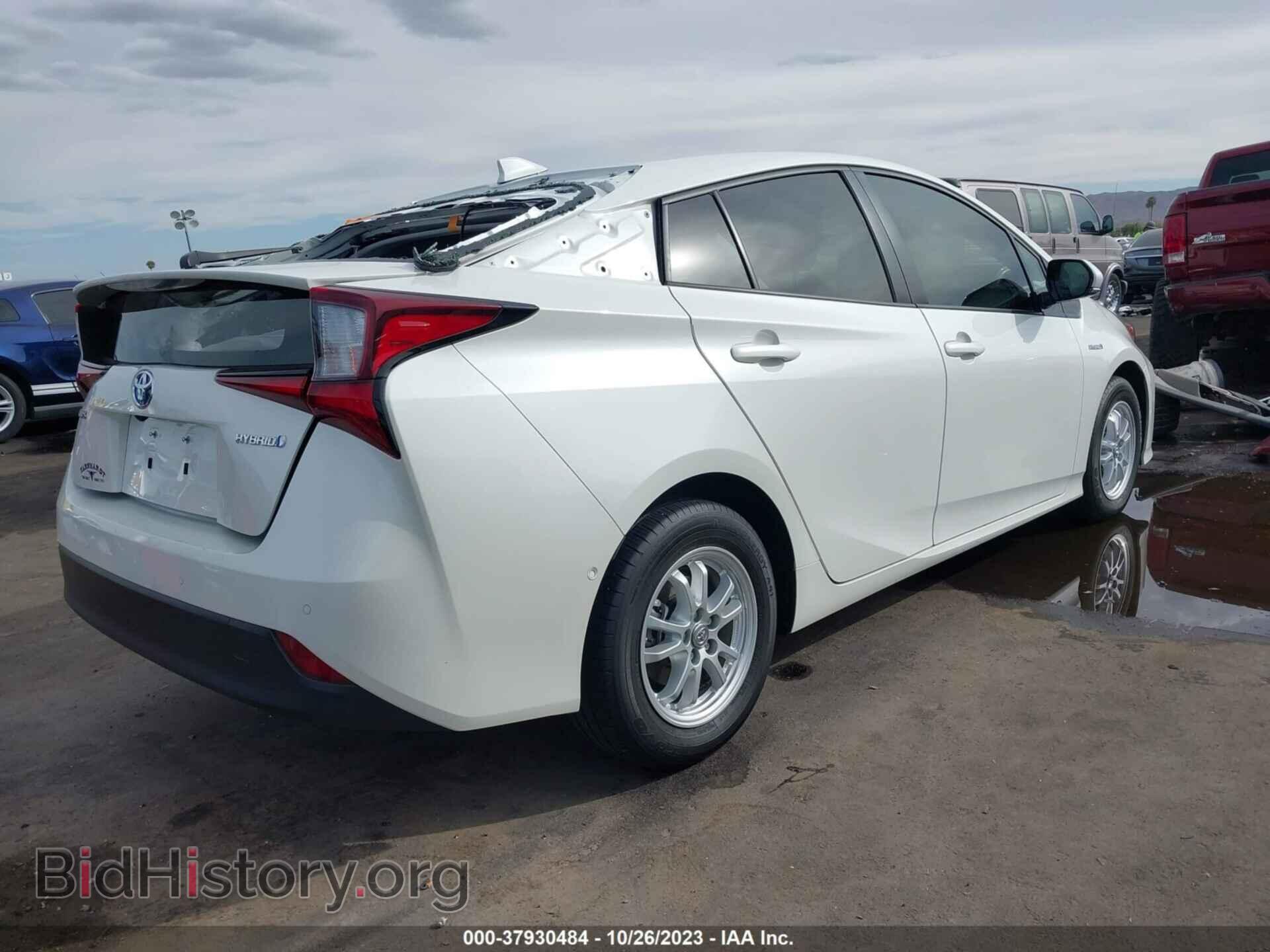 2019 TOYOTA PRIUS - VIN: JTDKARFU4K3080098 - Фото 4