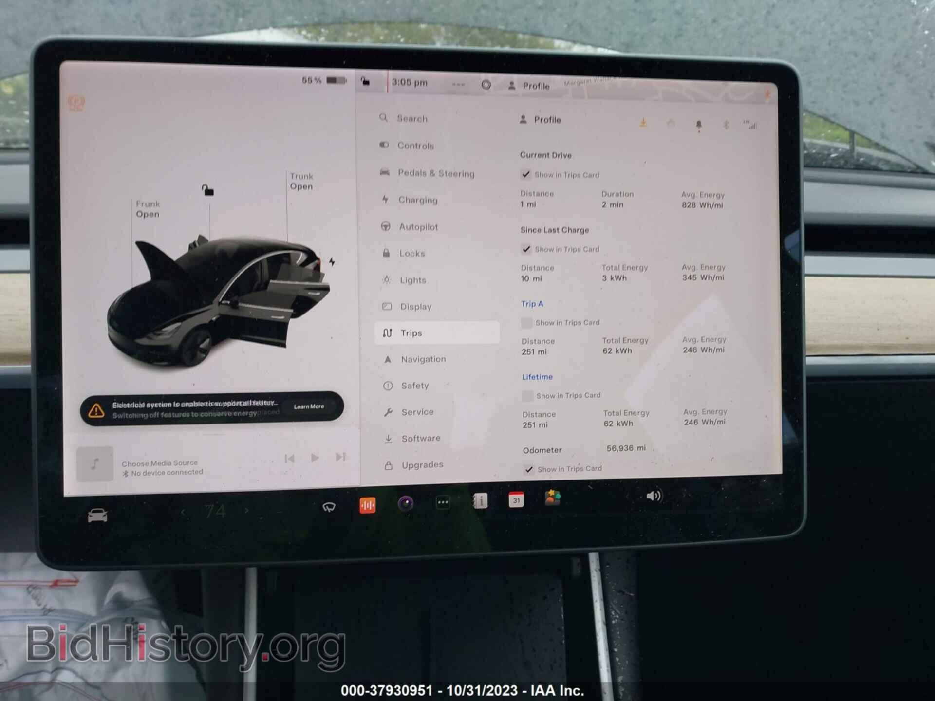 2018 TESLA MODEL 3 - VIN: 5YJ3E1EB9JF072011 - Фото 7