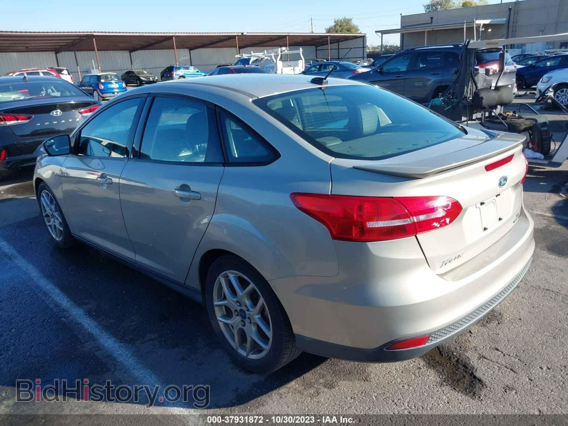 2015 FORD FOCUS - VIN: 1FADP3F26FL320024 - Фото 3