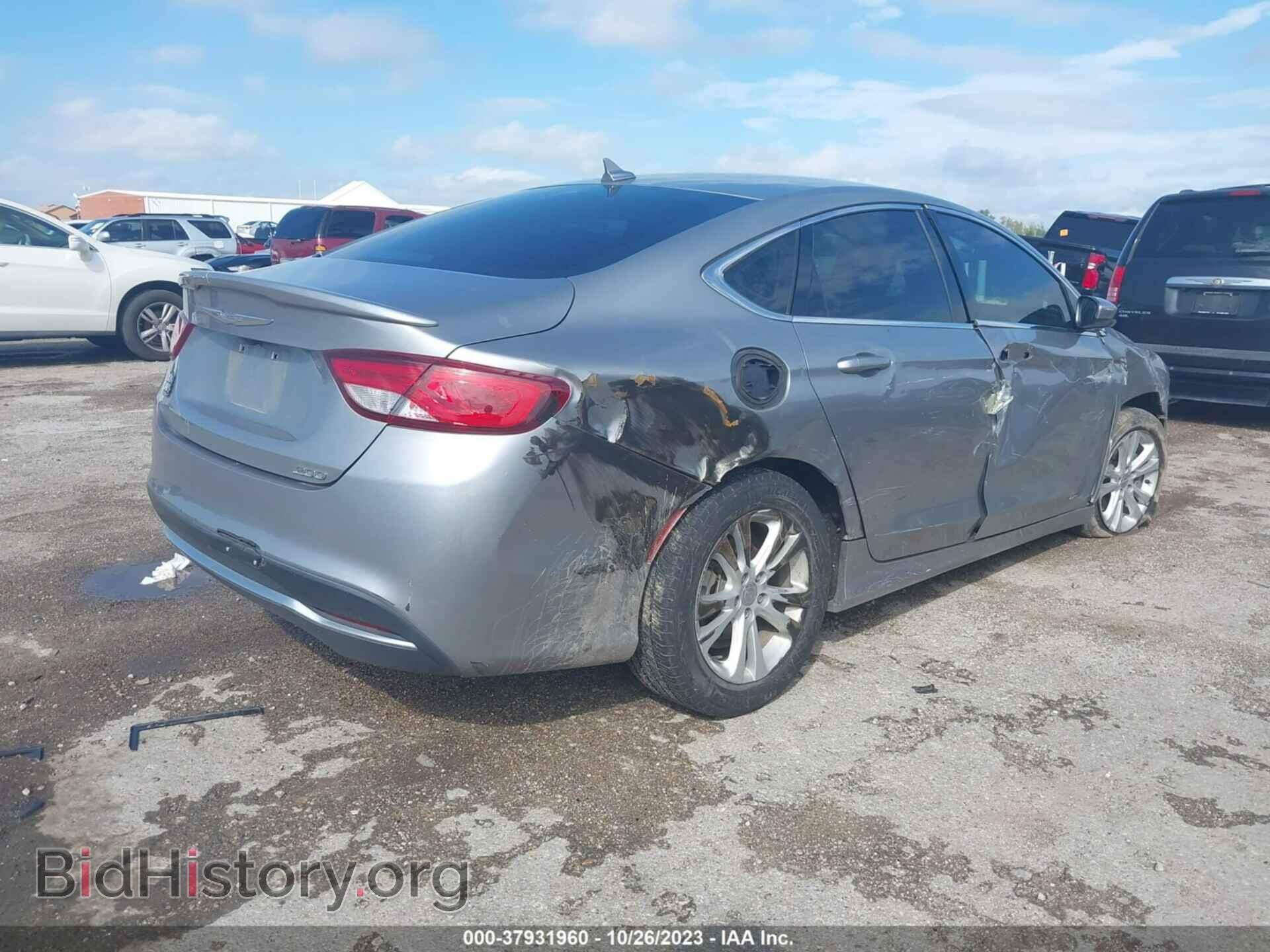 2016 CHRYSLER 200 - VIN: 1C3CCCAB3GN173129 - Фото 4