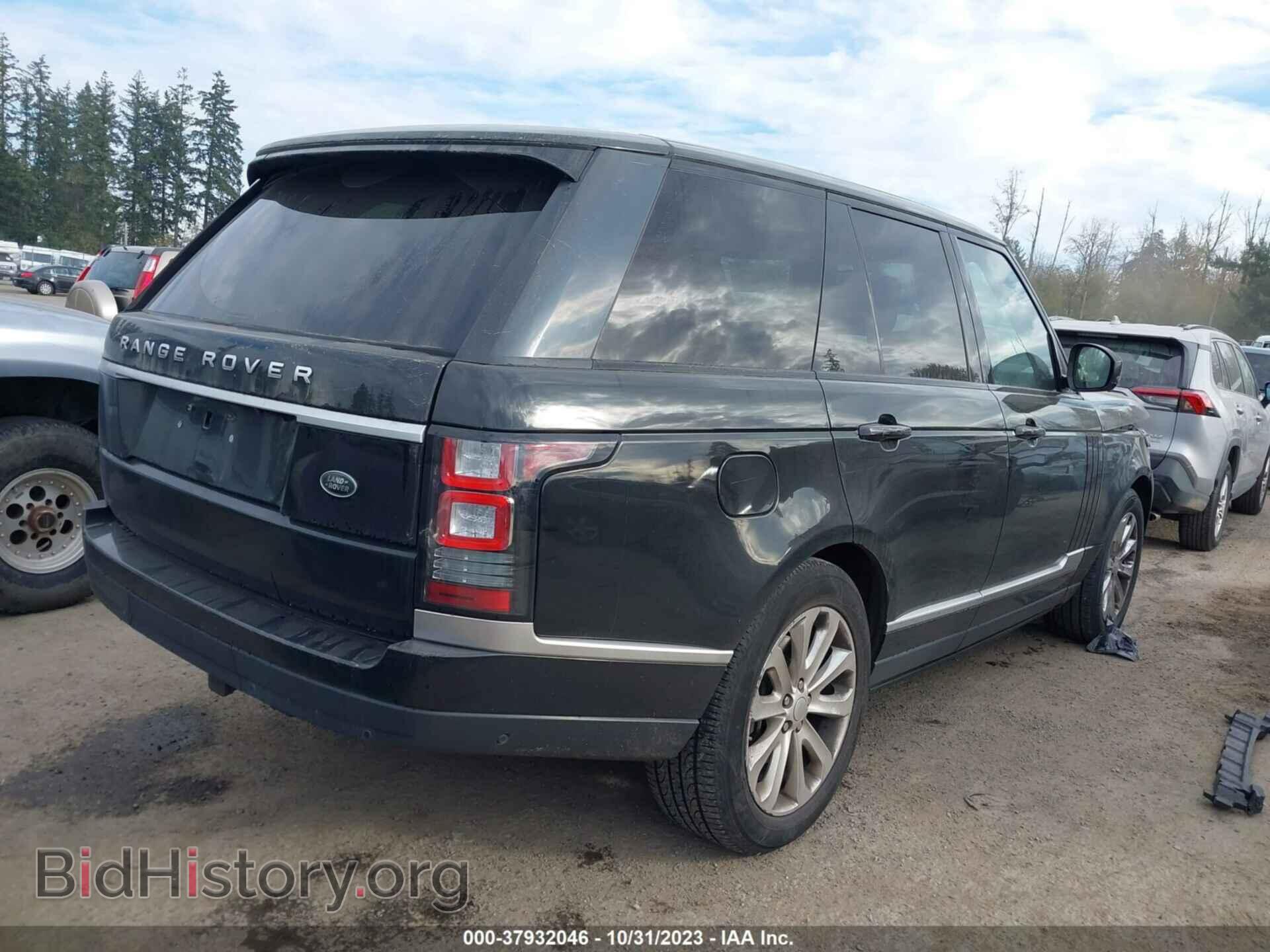2014 LAND ROVER RANGE ROVER - VIN: SALGS2WF1EA184407 - Фото 4