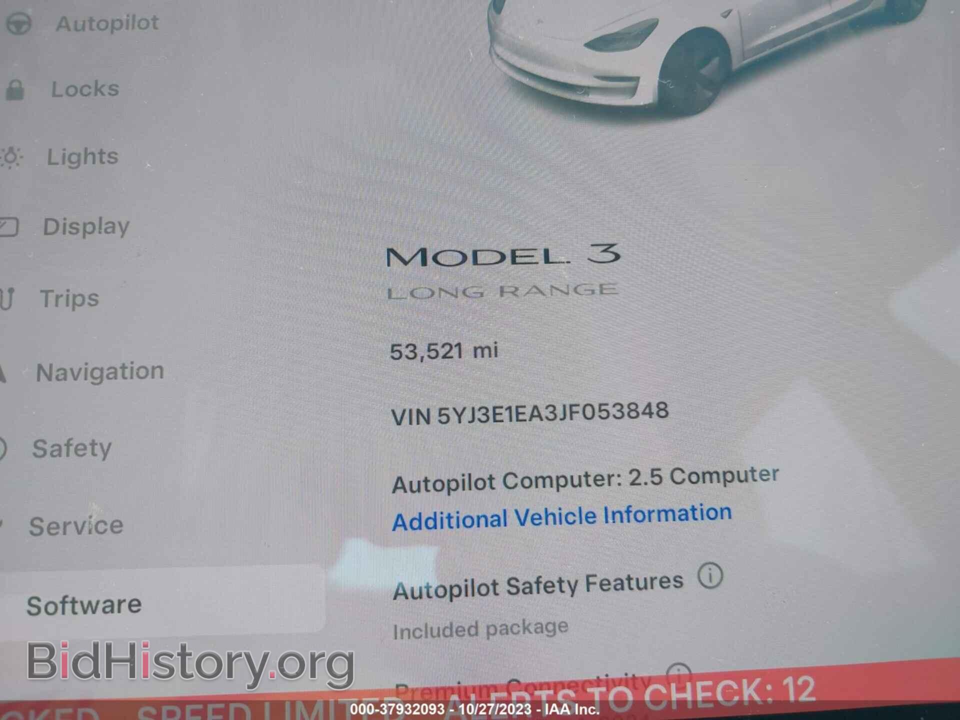 2018 TESLA MODEL 3 - VIN: 5YJ3E1EA3JF053848 - Фото 9
