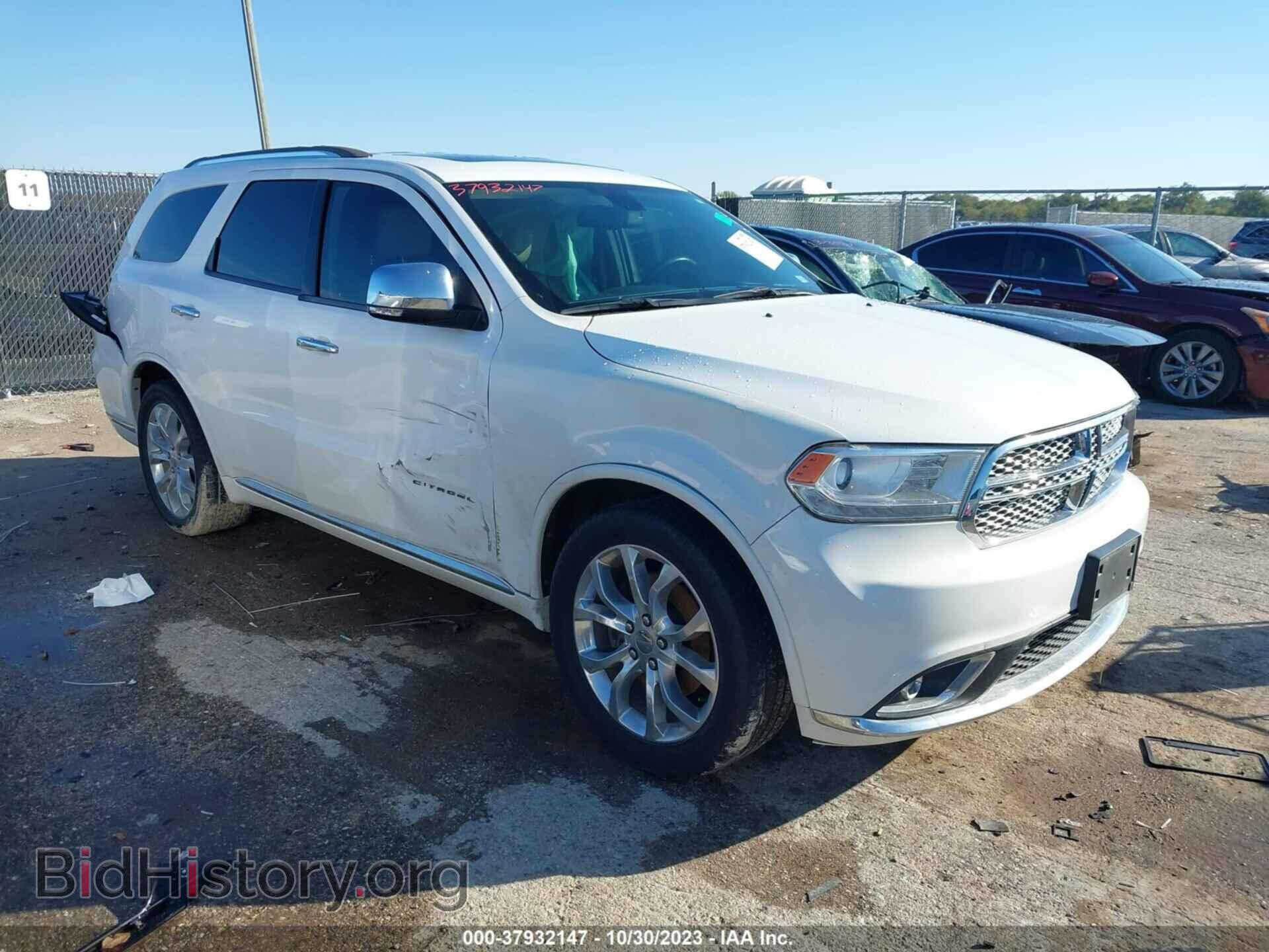 Photo 1C4RDHEG2GC374490 - DODGE DURANGO 2016