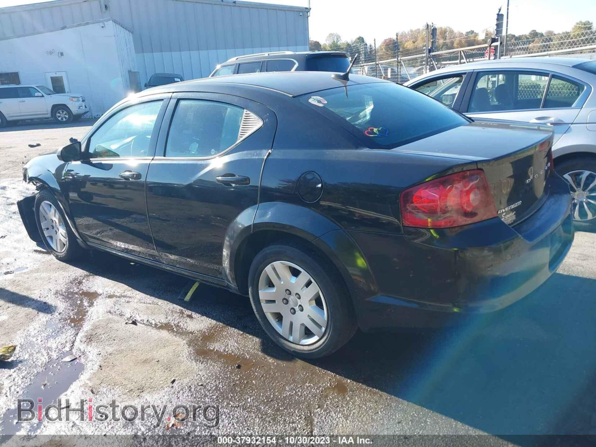 2012 DODGE AVENGER - VIN: 1C3CDZABXCN170268 - Фото 3