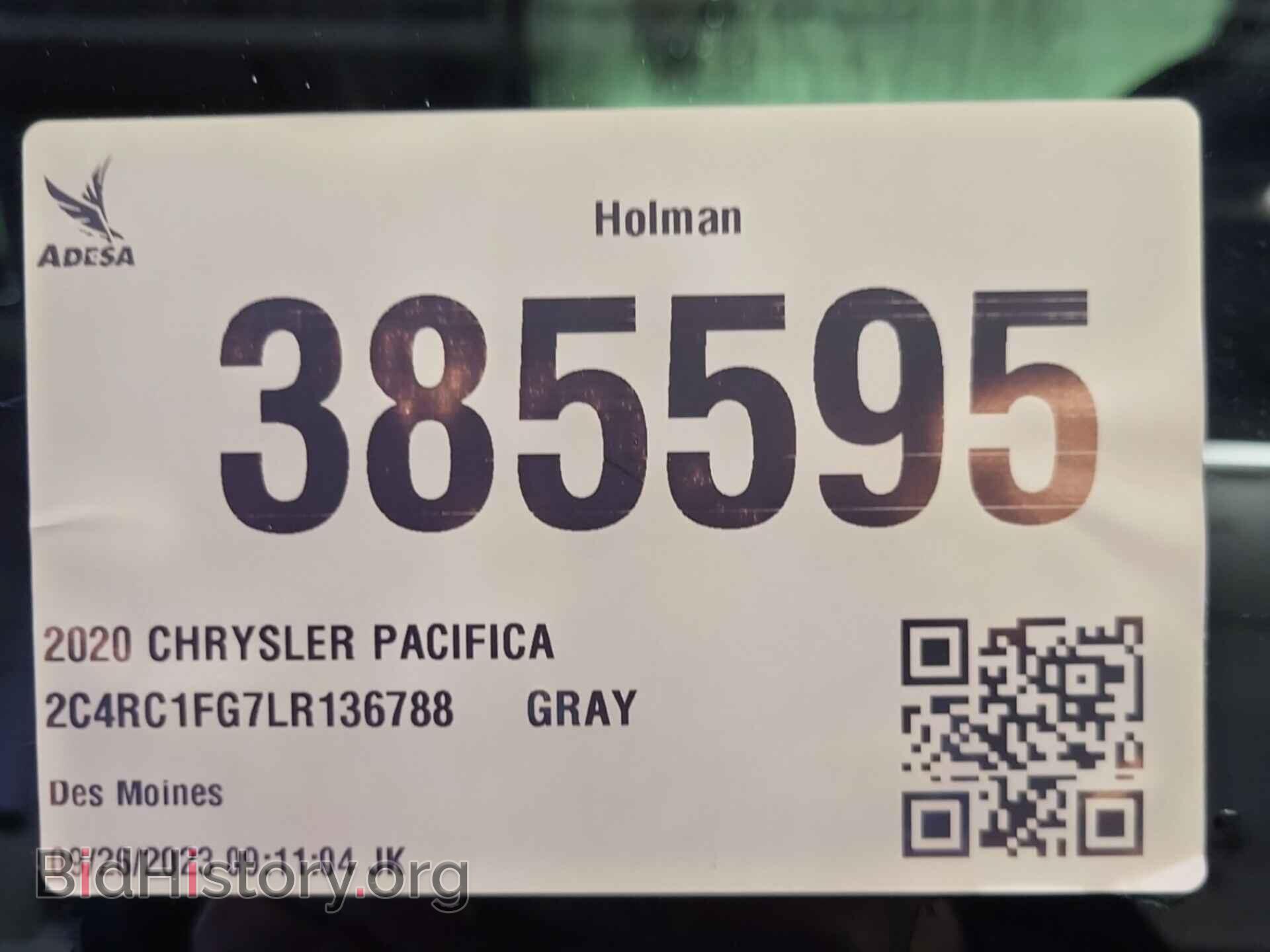 2020 CHRYSLER PACIFICA - VIN: 2C4RC1FG7LR136788 - Фото 25
