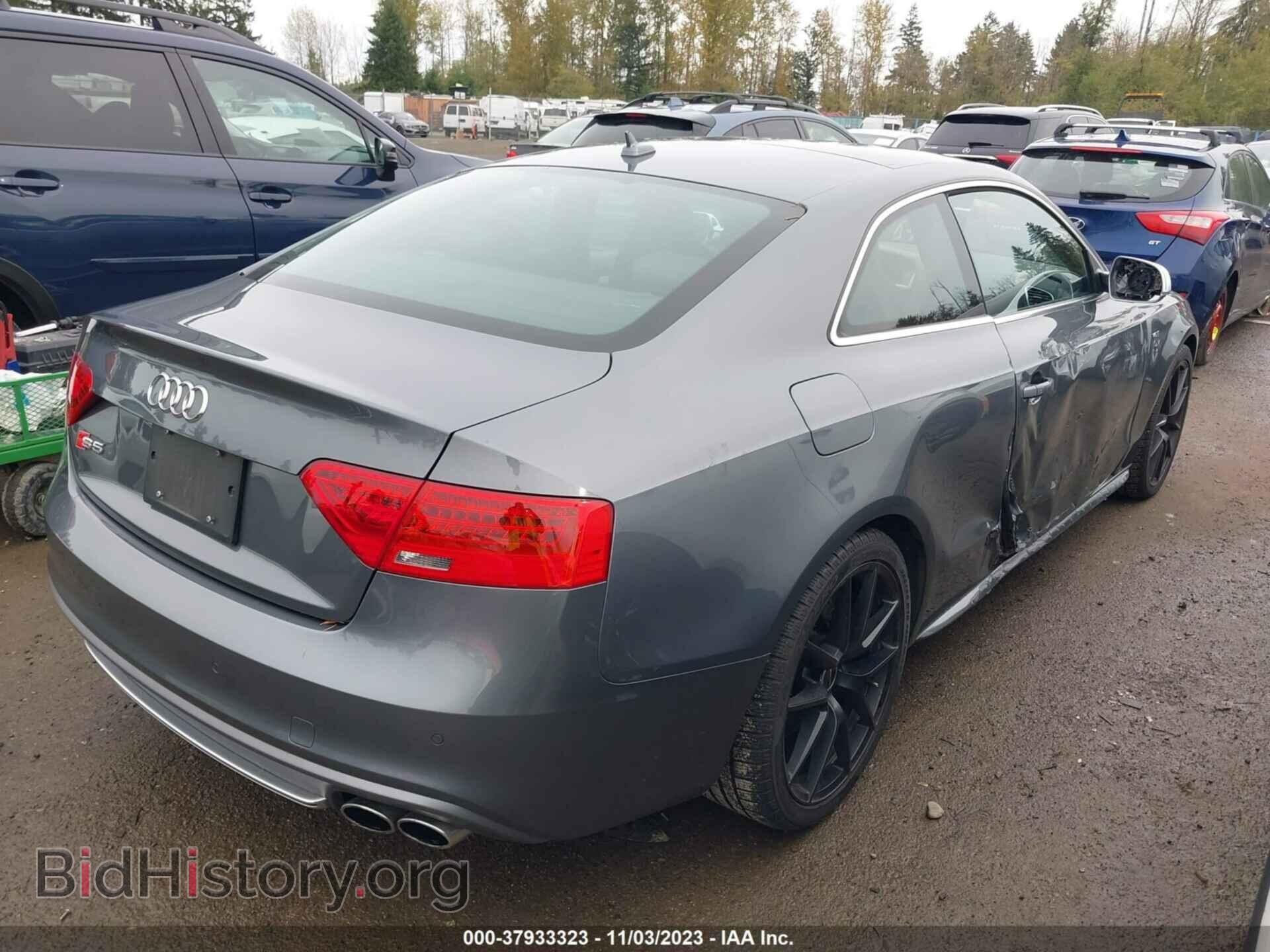 2013 AUDI S5 - VIN: WAU3GAFR5DA003364 - Фото 4