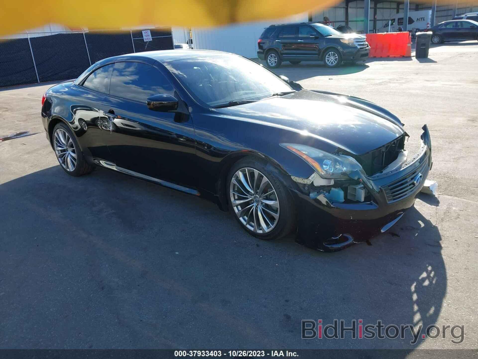 Фотография JN1CV6FE6BM951502 - INFINITI G37 CONVERTIBLE 2011