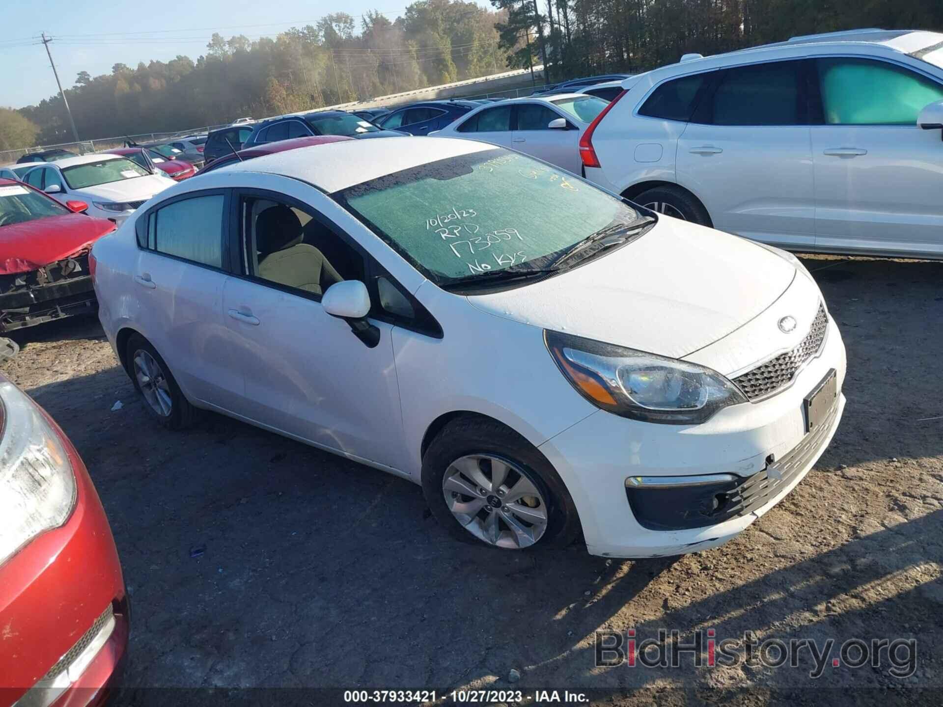 Photo KNADN4A30H6007300 - KIA RIO 2017