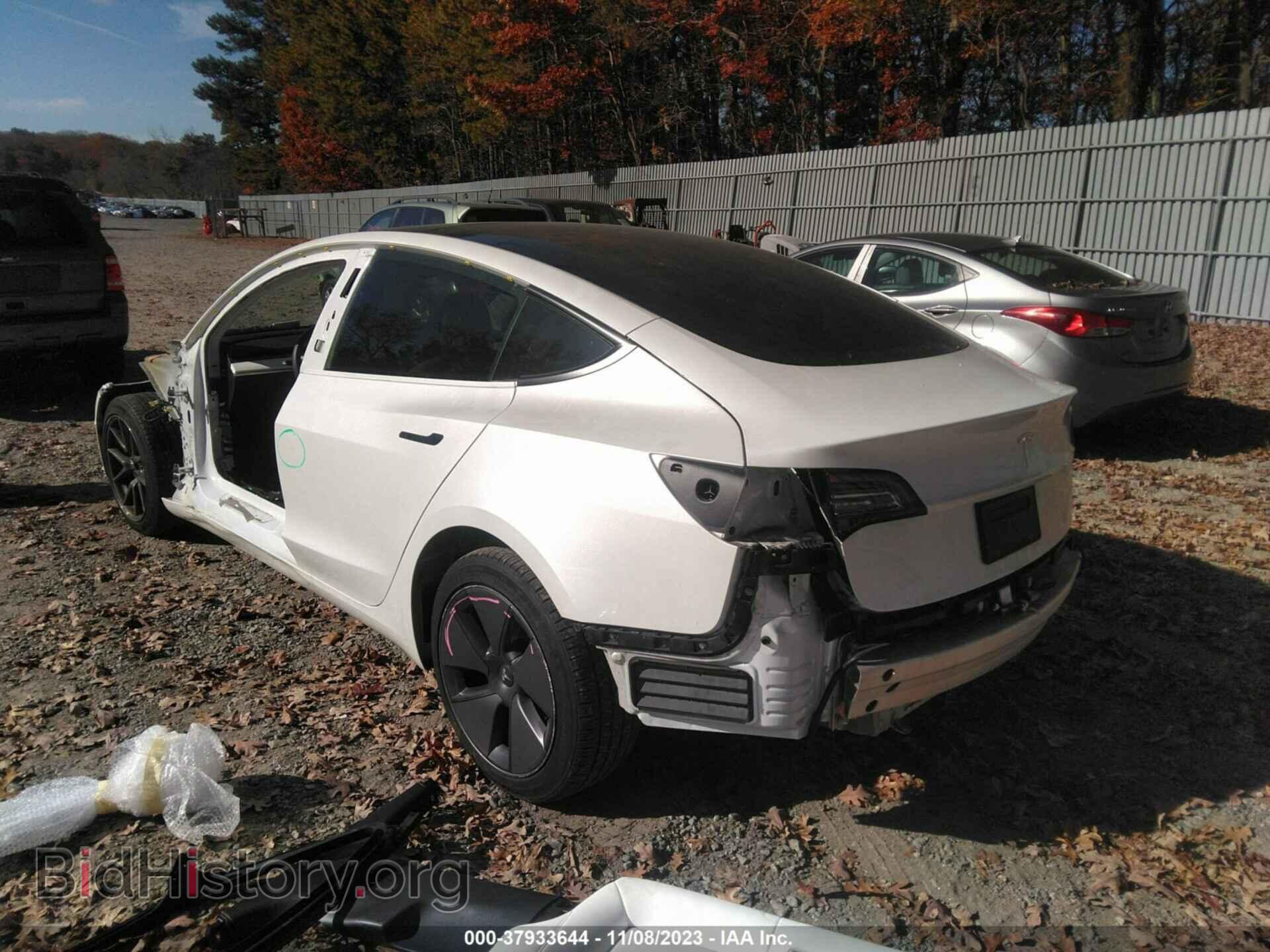 2022 TESLA MODEL 3 - VIN: 5YJ3E1EA7NF121106 - Фото 3